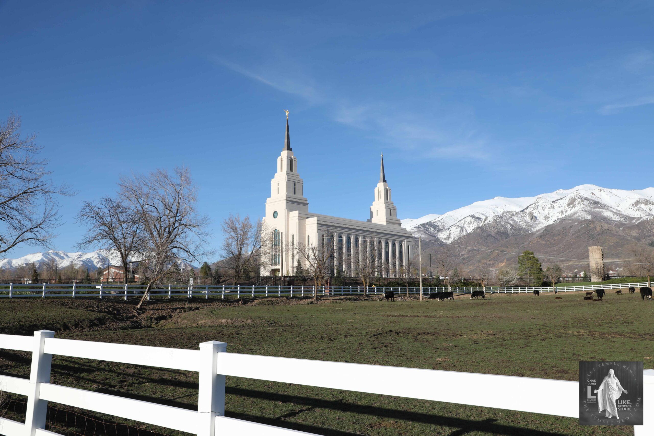 A look at the Artwork Inside the Layron Utah Temple