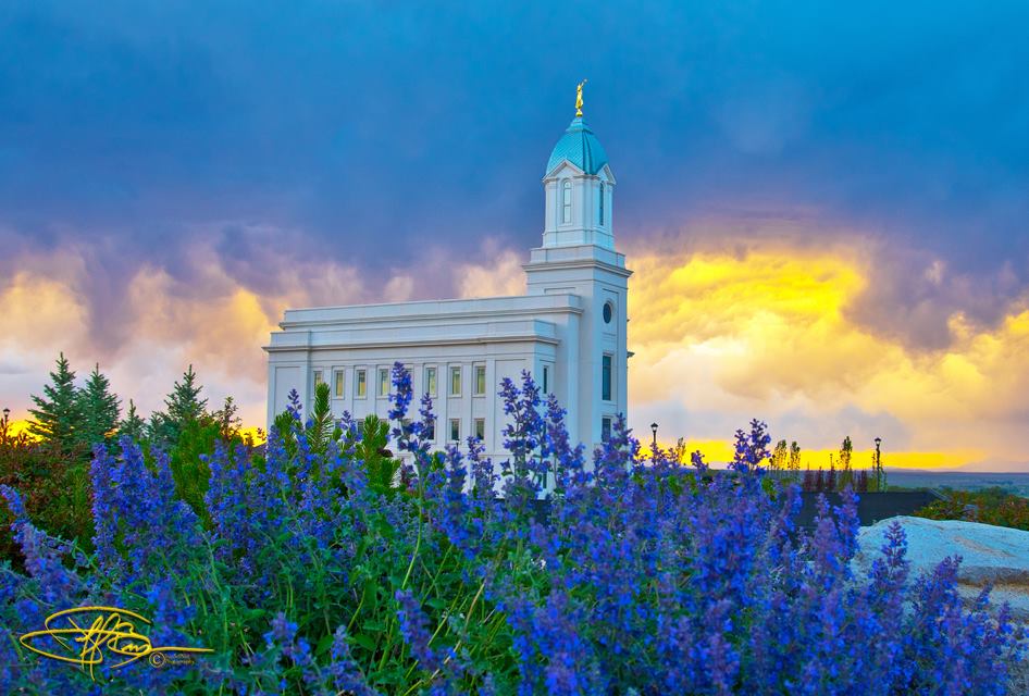 Cedar City Utah Temple by LDS Temple News