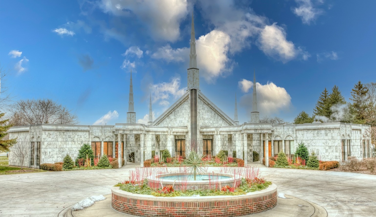Chicago Illinois Temple Photography by LDS Temple News