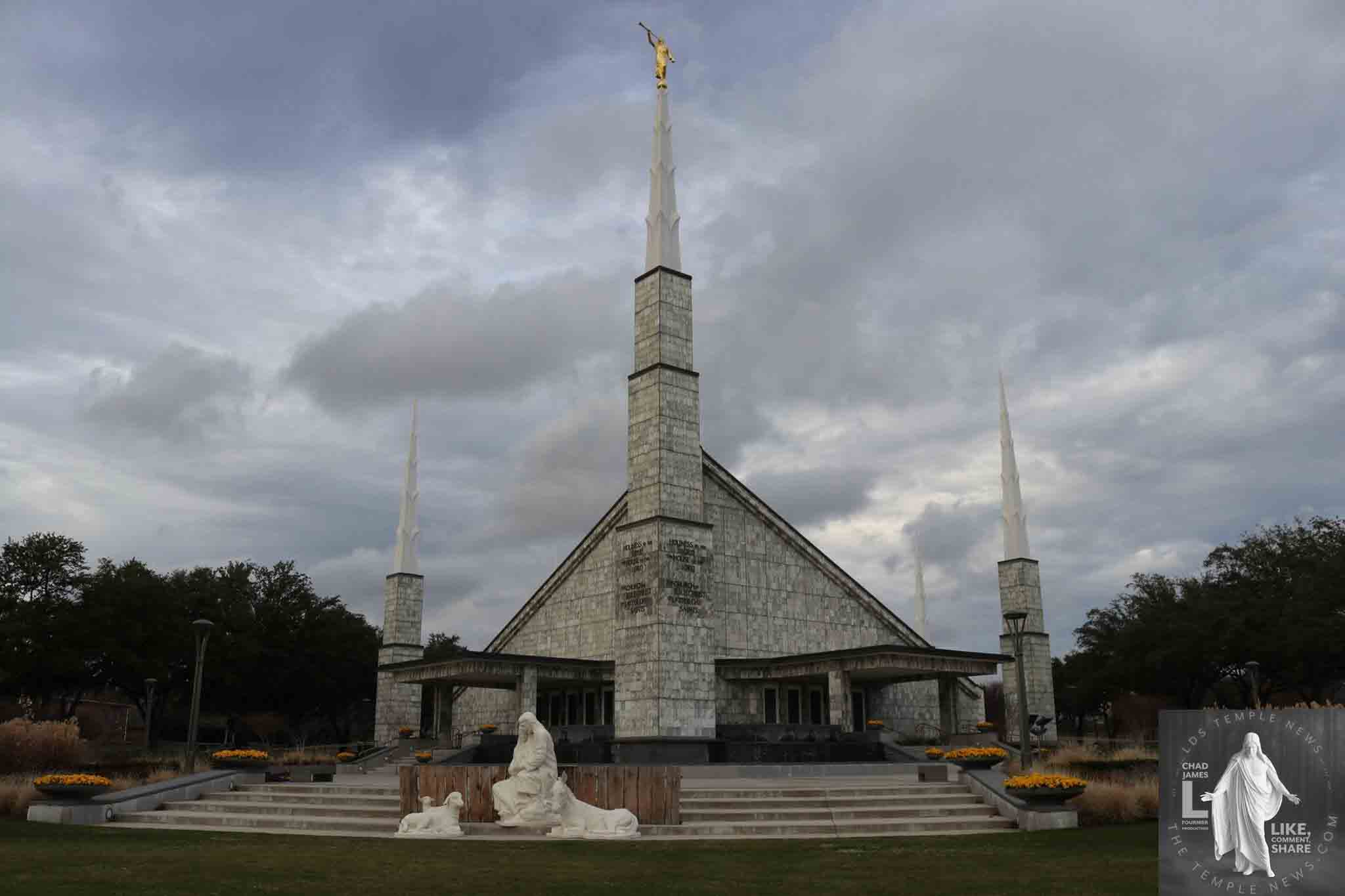 Dallas Texas Temple Photography by LDS Temple News