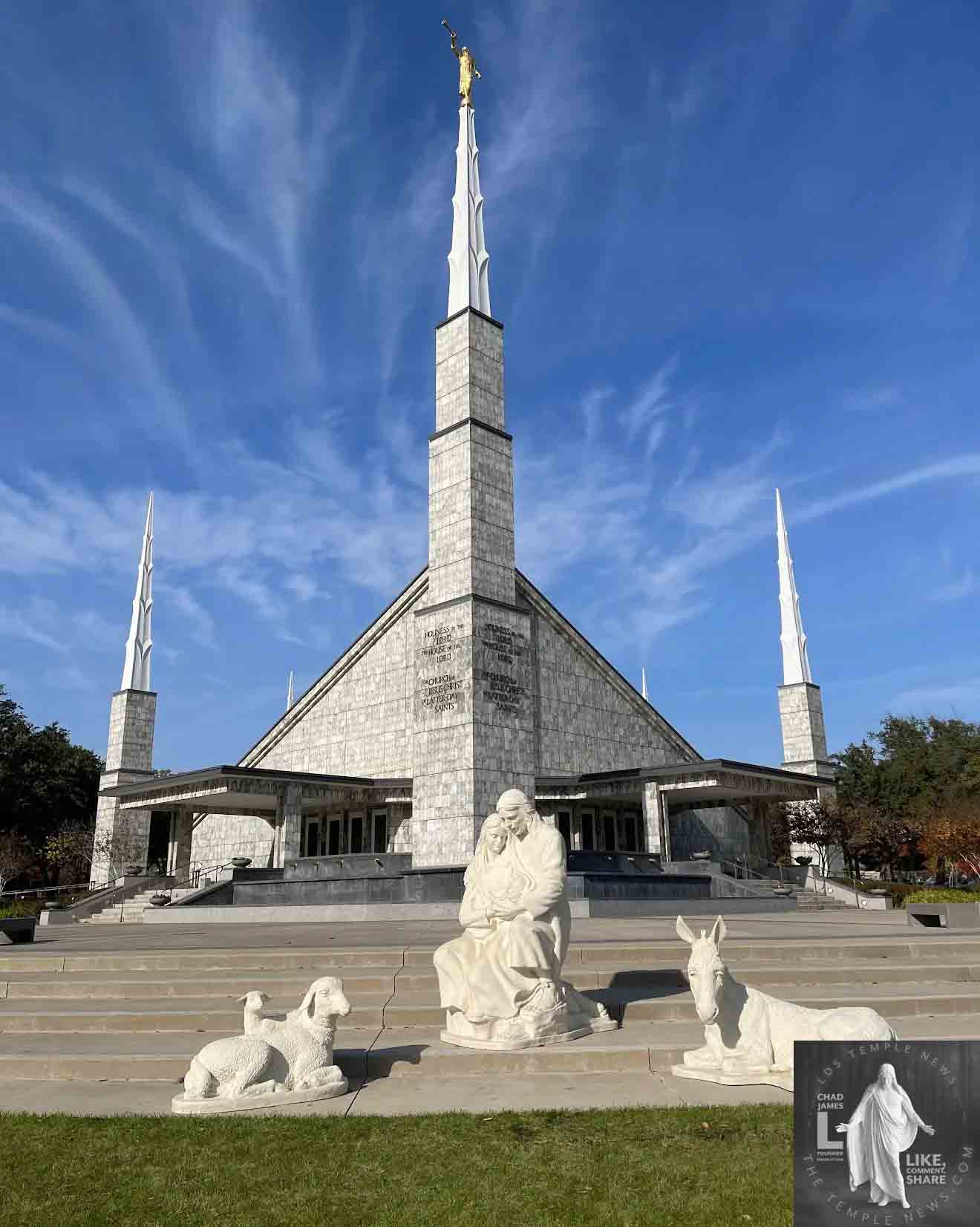 Dallas Texas Temple by LDS Temple News