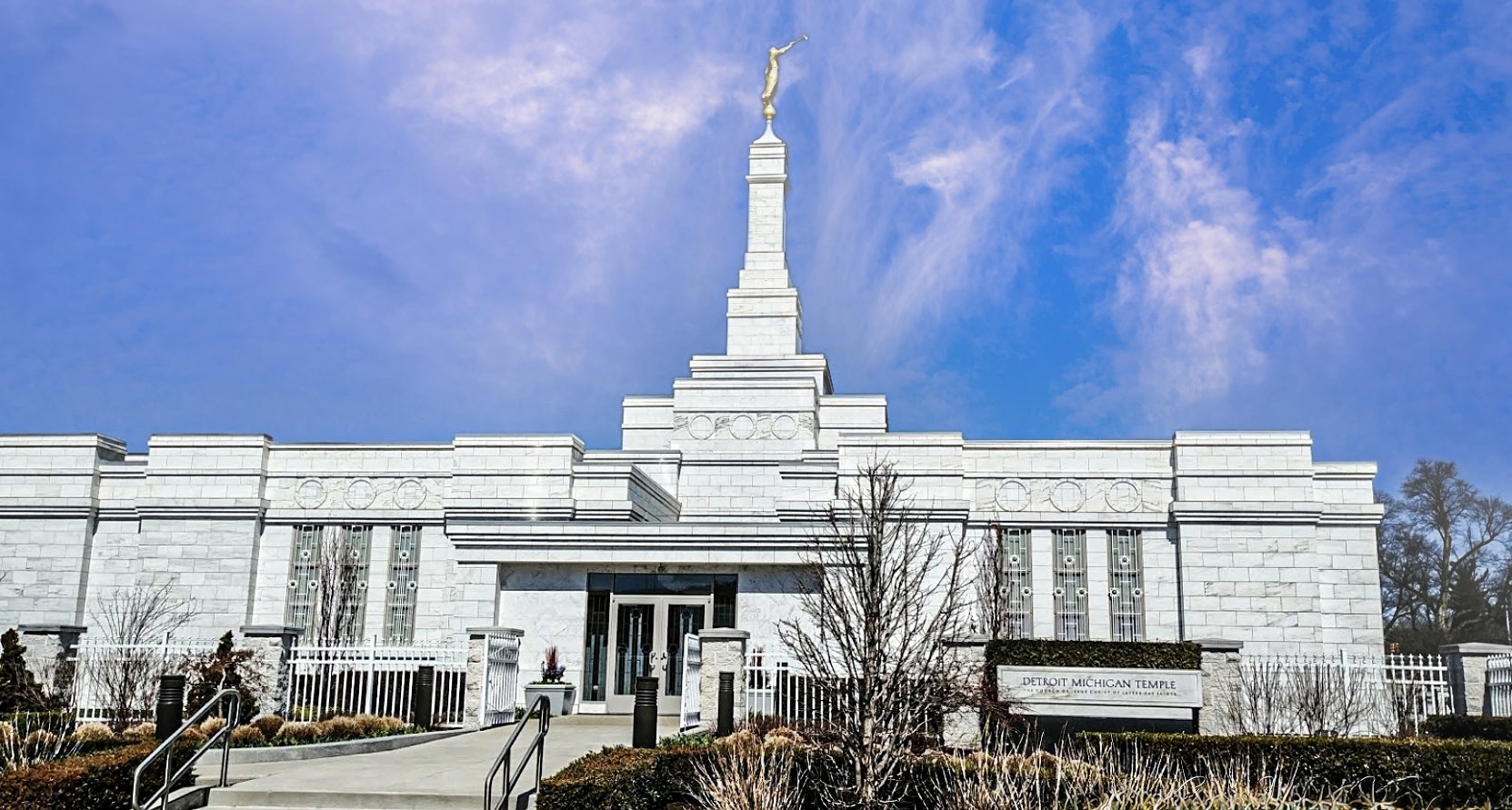Detroit Michigan Temple Photography by LDS Temple News