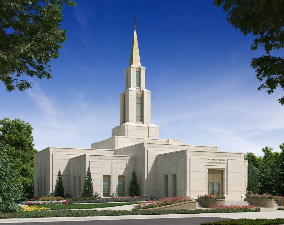 Fairbanks Alaska Temple Rendering