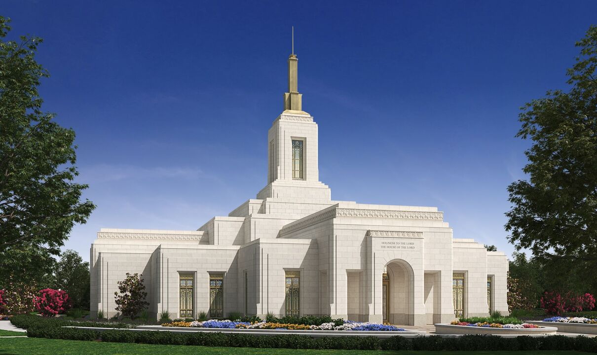 Fairview Texas Temple Rendering