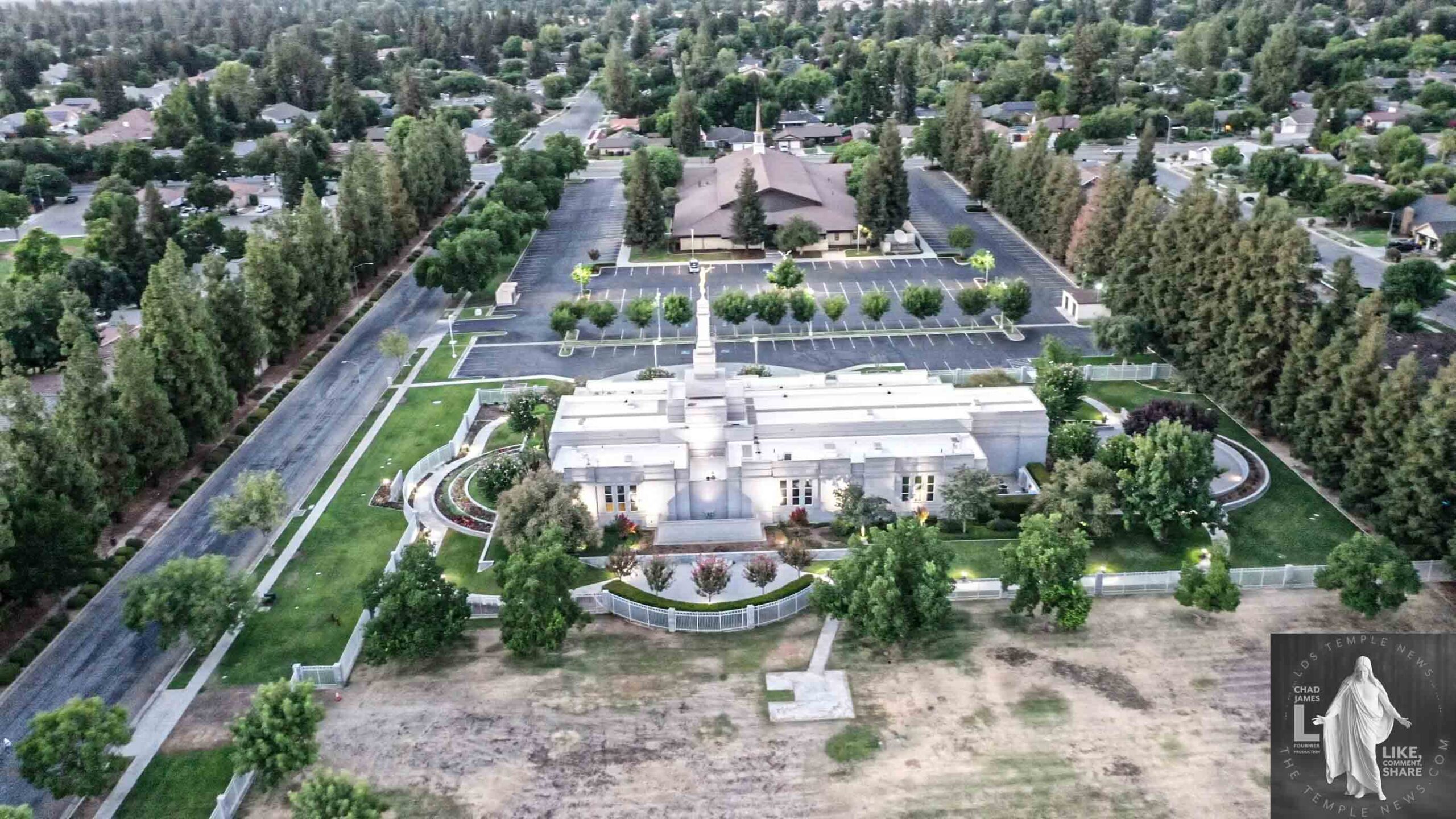 Fresno California Temple media by LDS Temple News