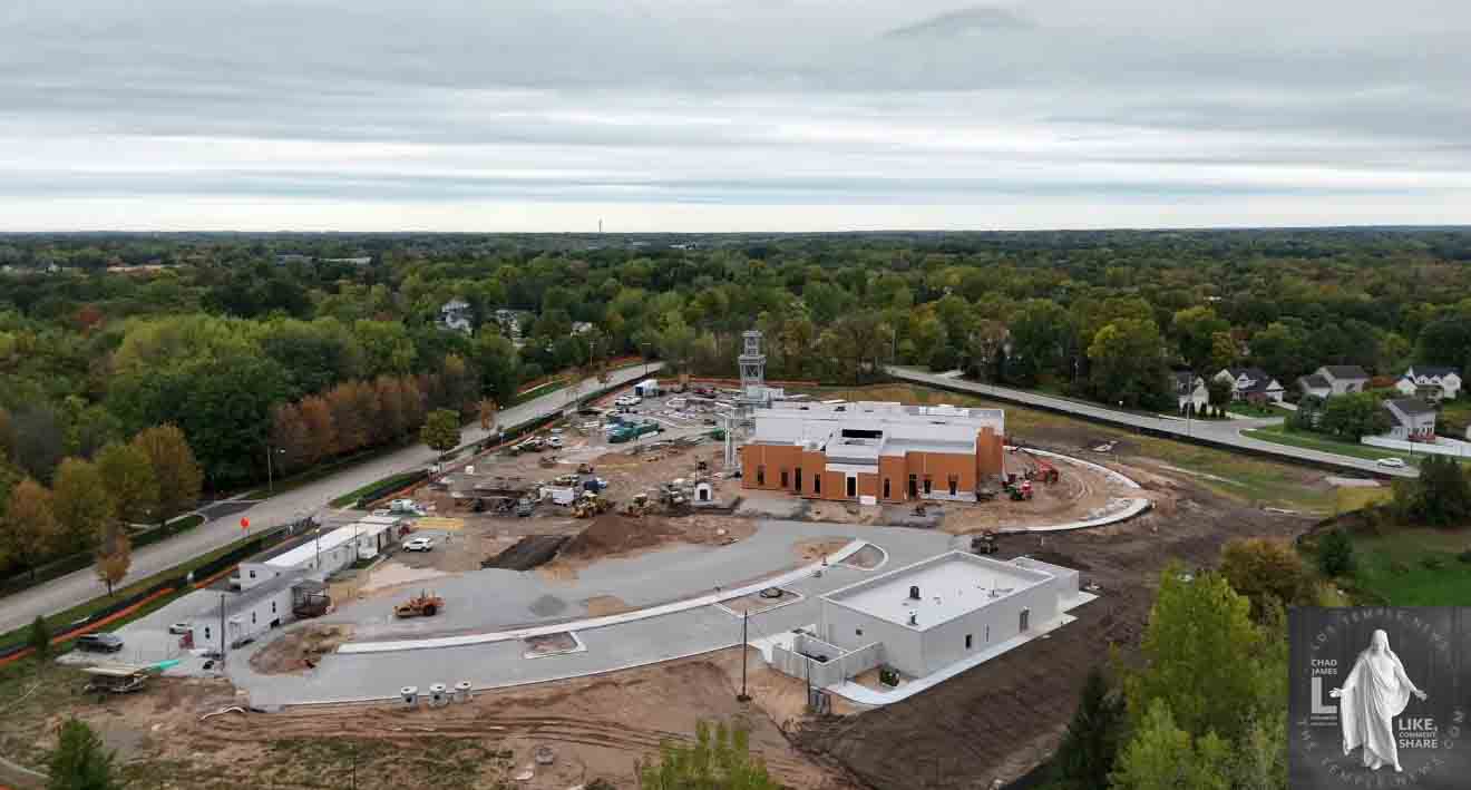 Grand Rapids Michigan Temple Photography by LDS Temple News