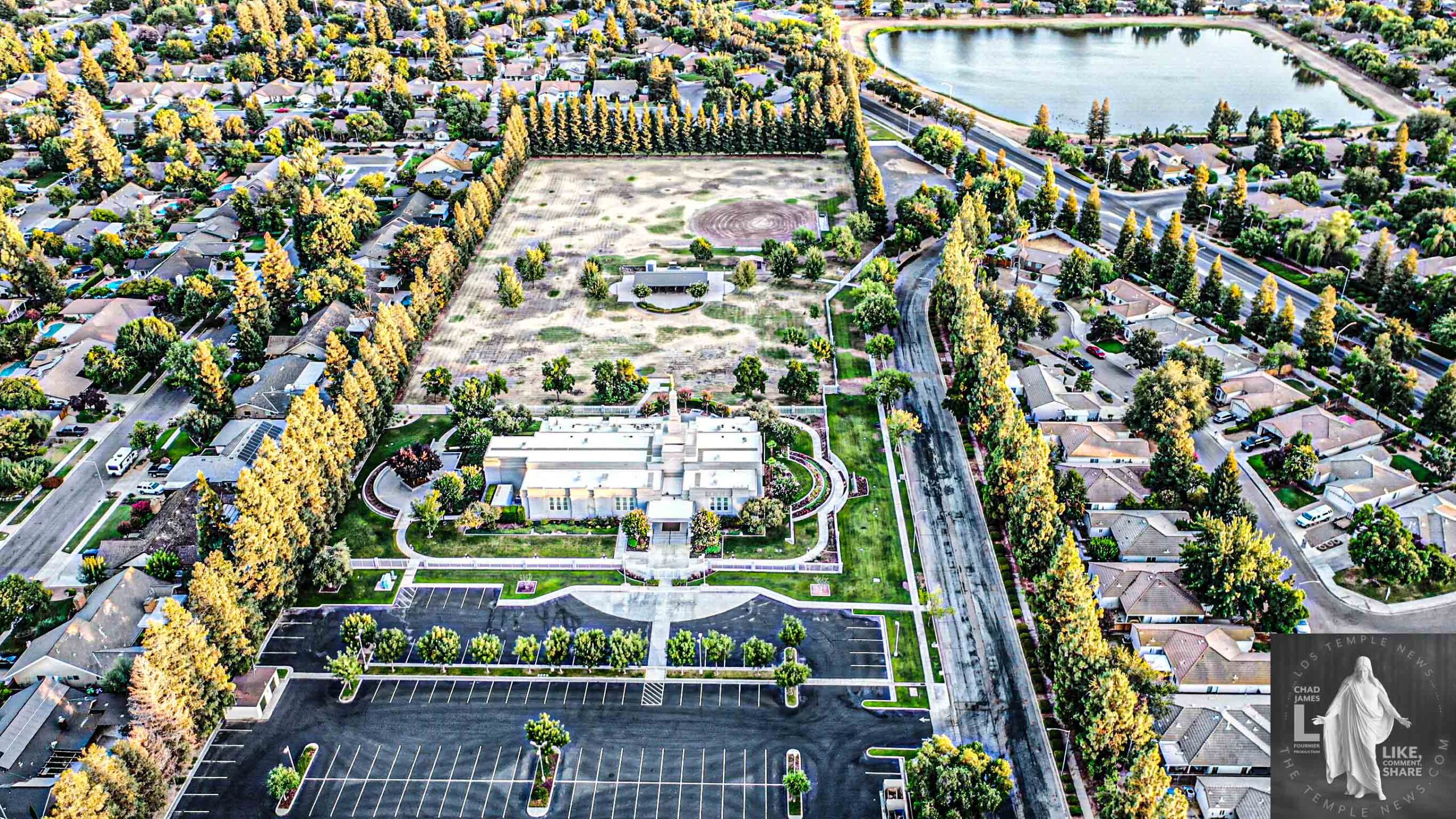 House of the Lord Fresno California Temple by LDS Temple News