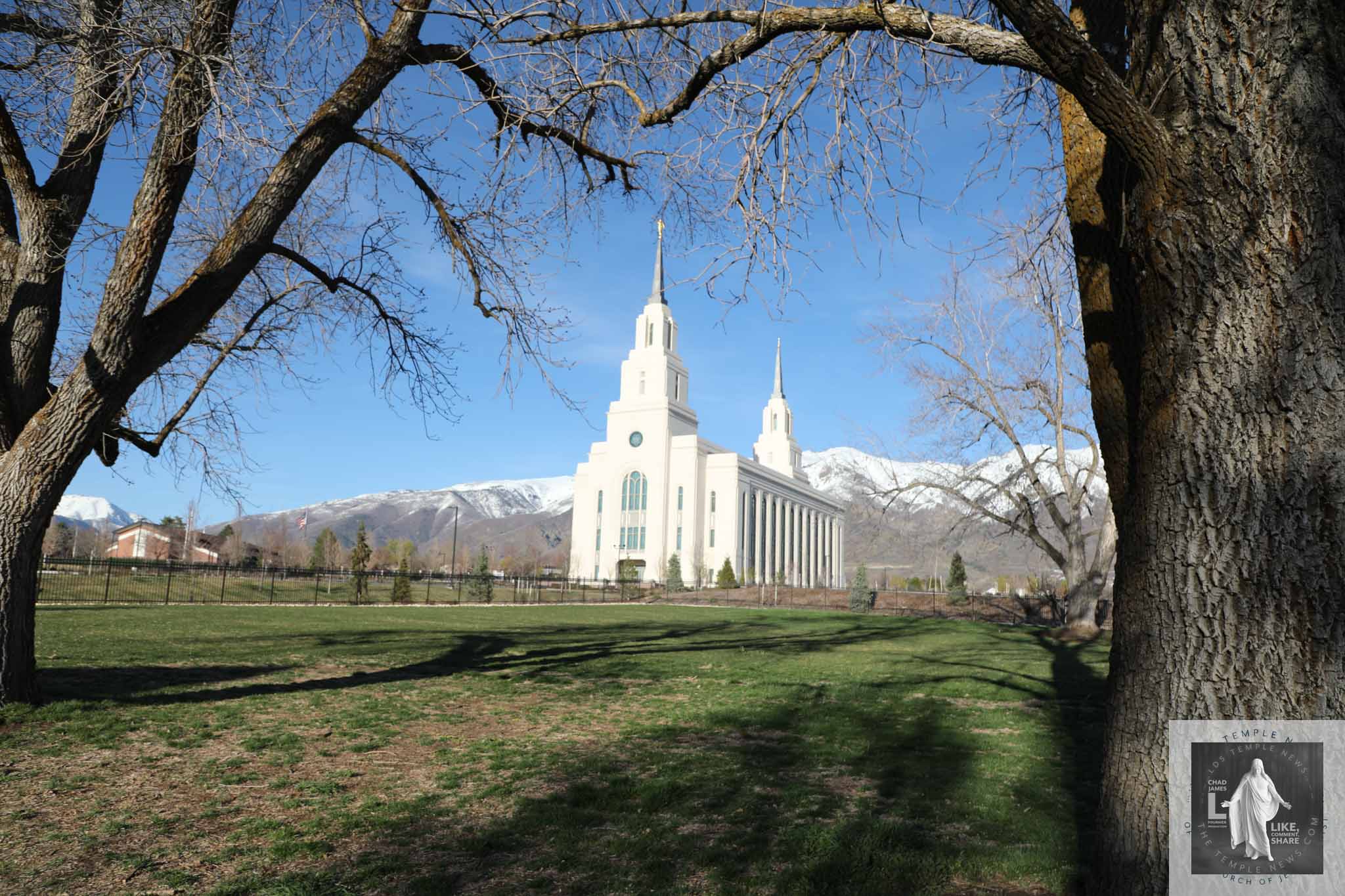 LDS Church History Site of the Week - Layton Temple