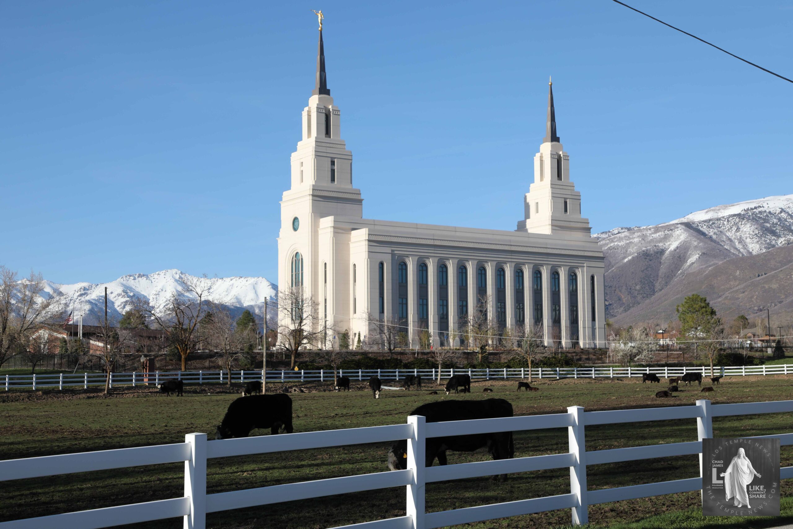 LDS Church History Site of the Week Layton Temple