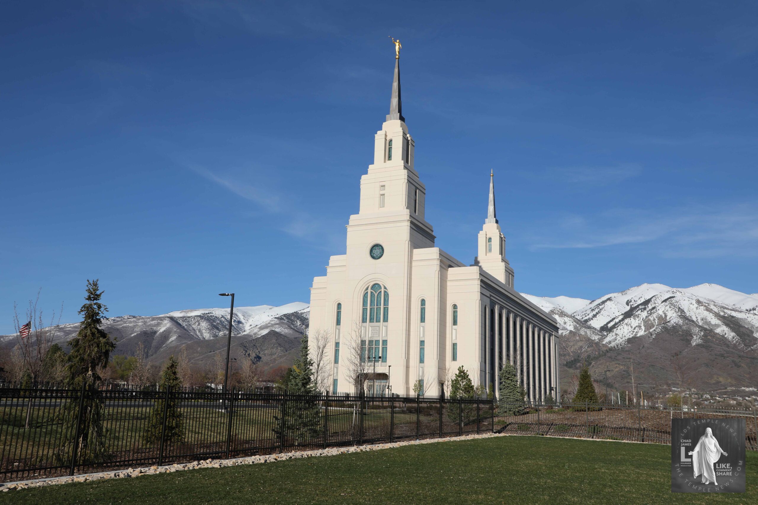 LDS Temple News Layton Temple Open House & Dedication Dates Announced