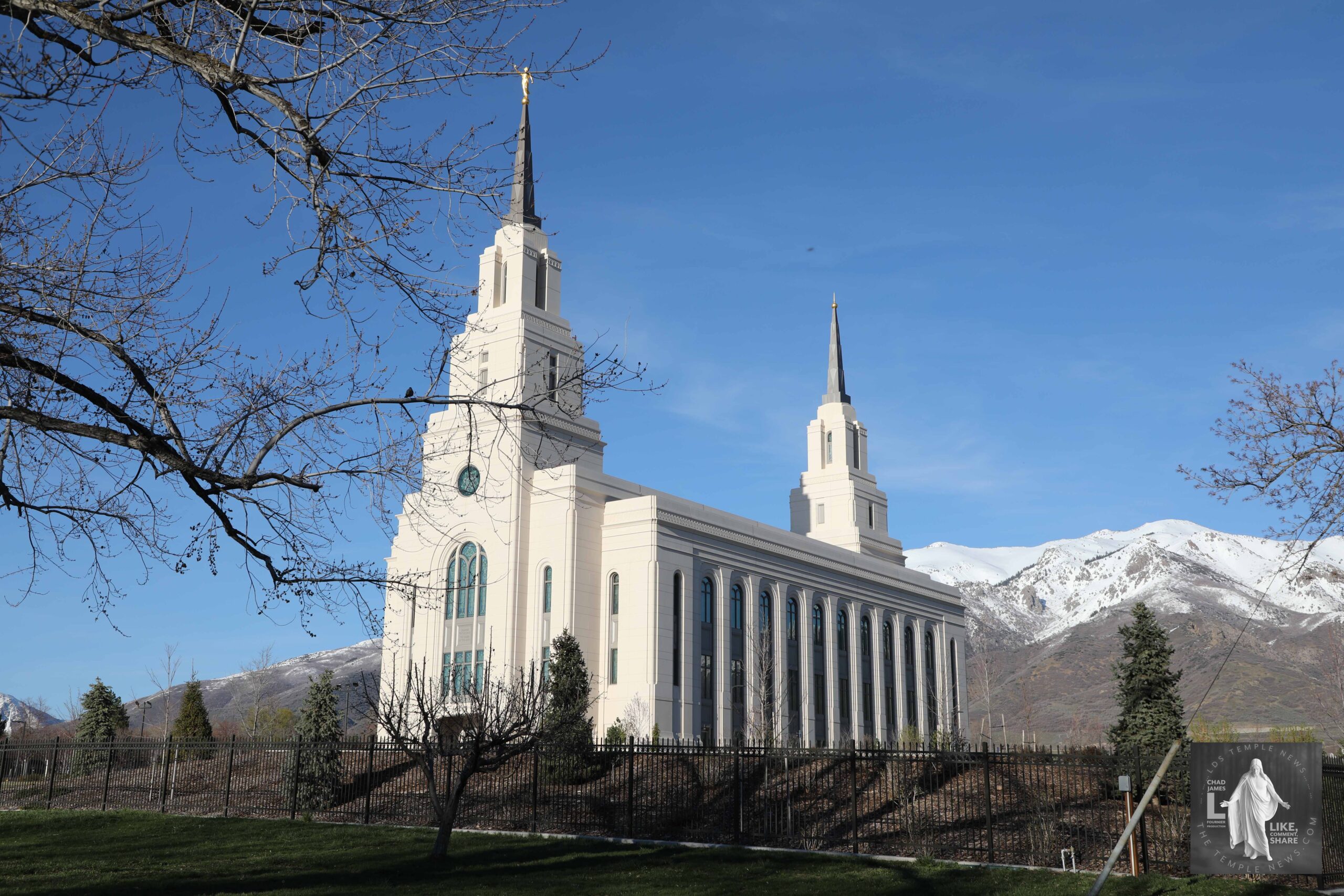 LDS Temple News Layton Temple Sun’s Last Light.
