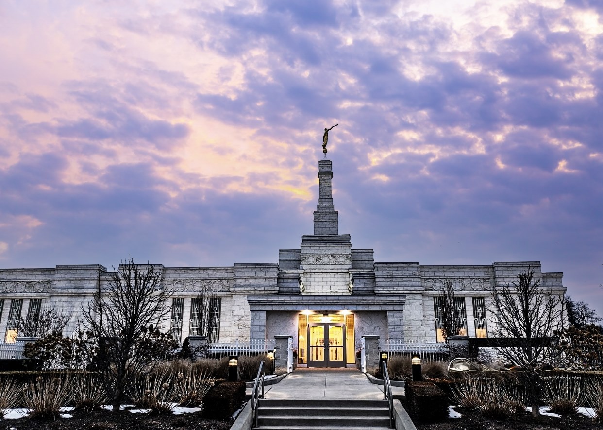 LDS Temple News Presents Detroit Michigan Temple Photography