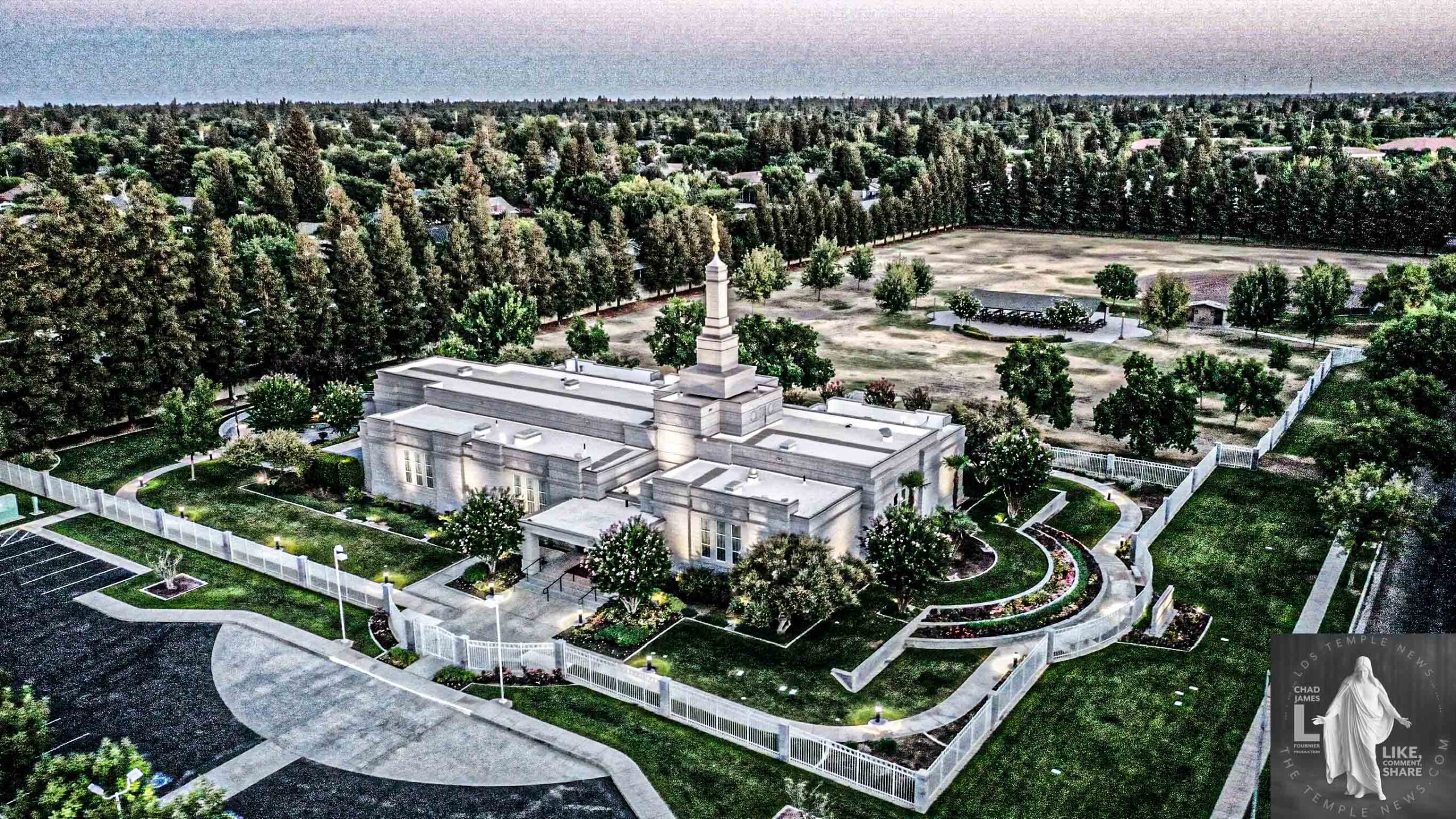 LDS Temple News Presents Fresno California Temple a House of the Lord