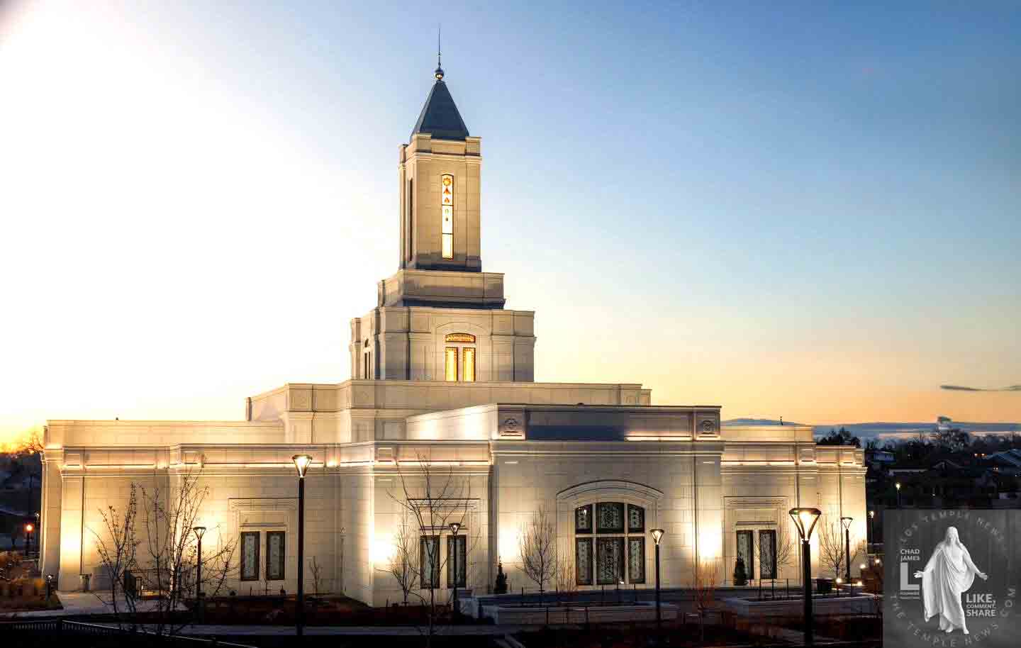 LDS Temple News Presents Grand Junction Colorado Temple Photography