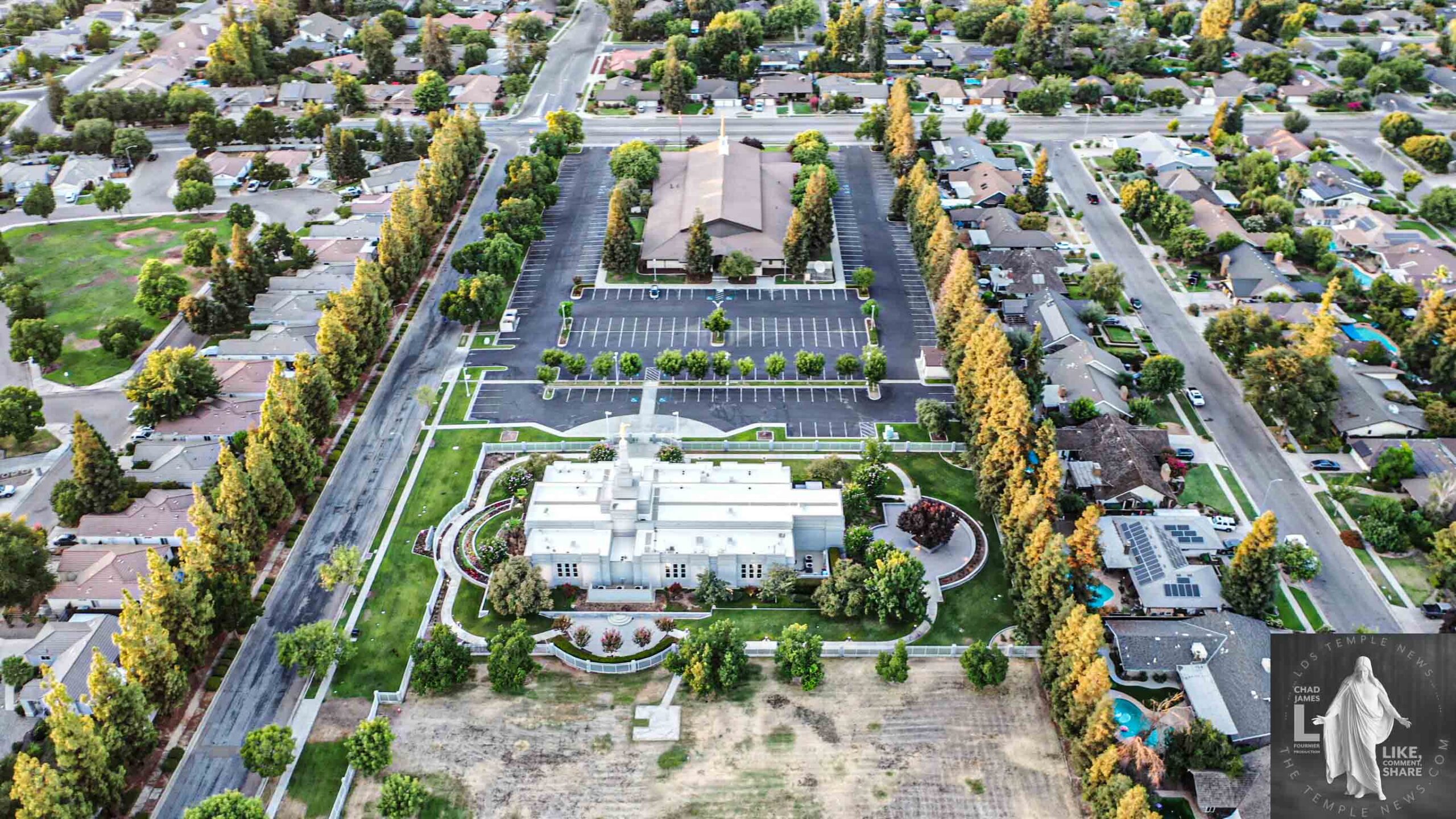 LDS Temple News Presents the House of the Lord Fresno California Temple