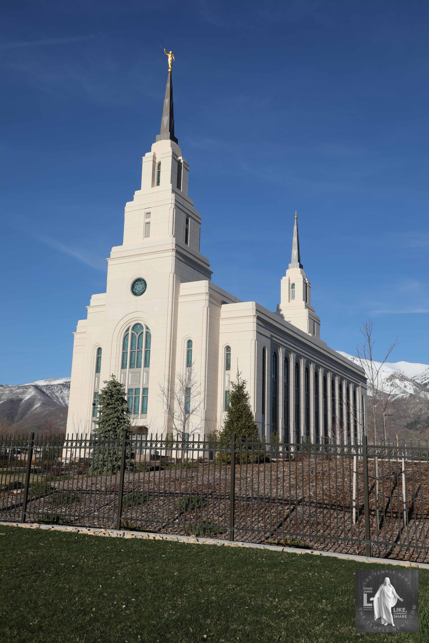 Layton Temple Baptism Photos