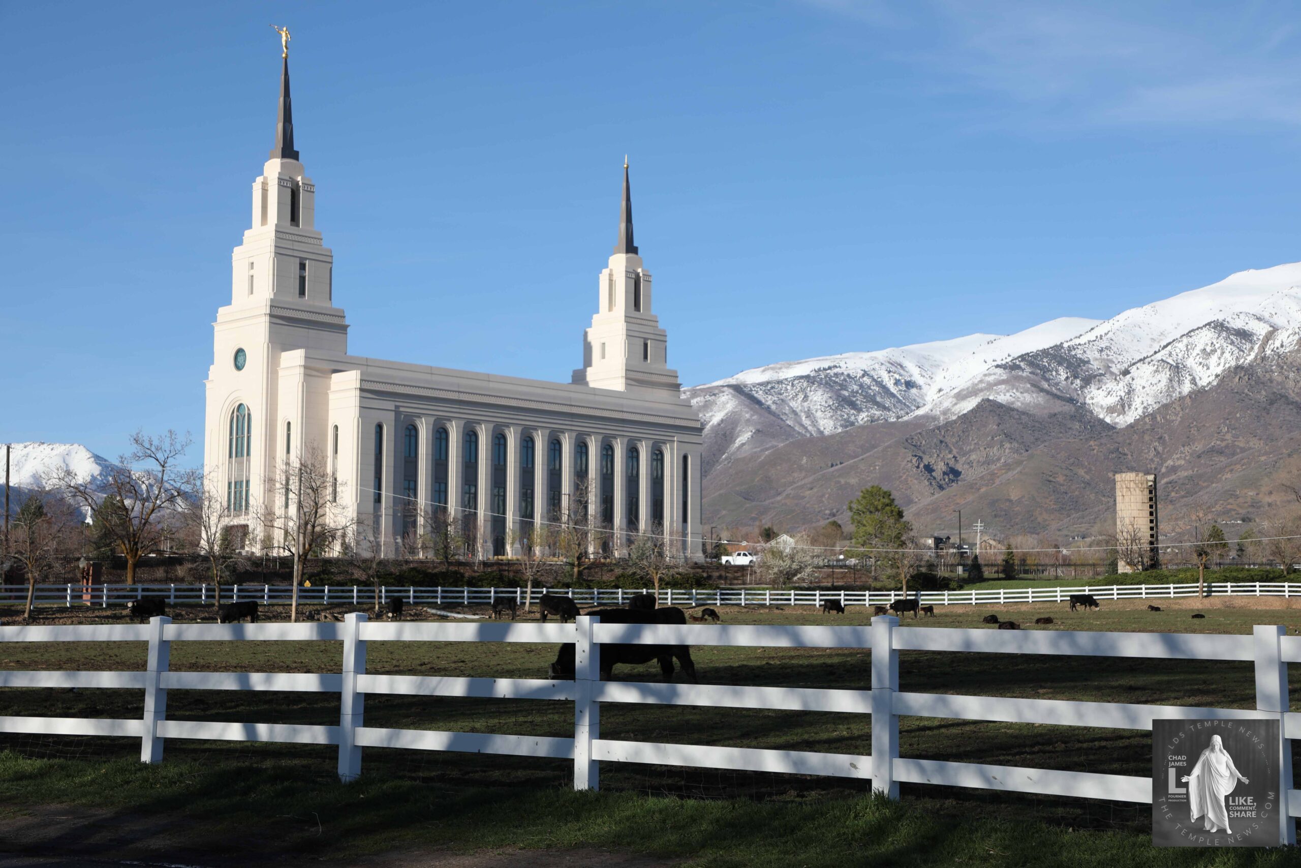 Layton Utah Covenant Path Large Wall Art