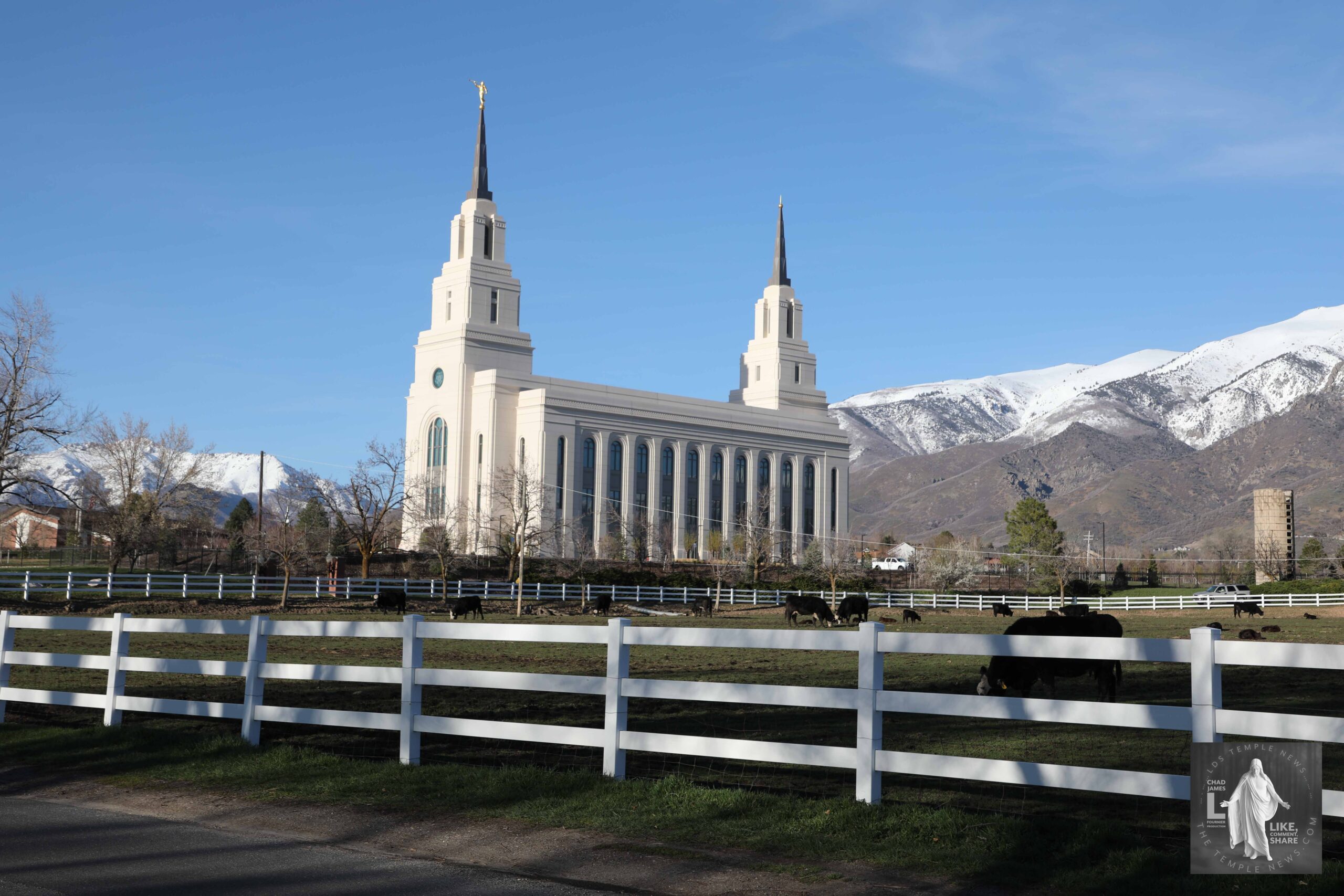 Layton Utah Morning Glow Large Wall Art