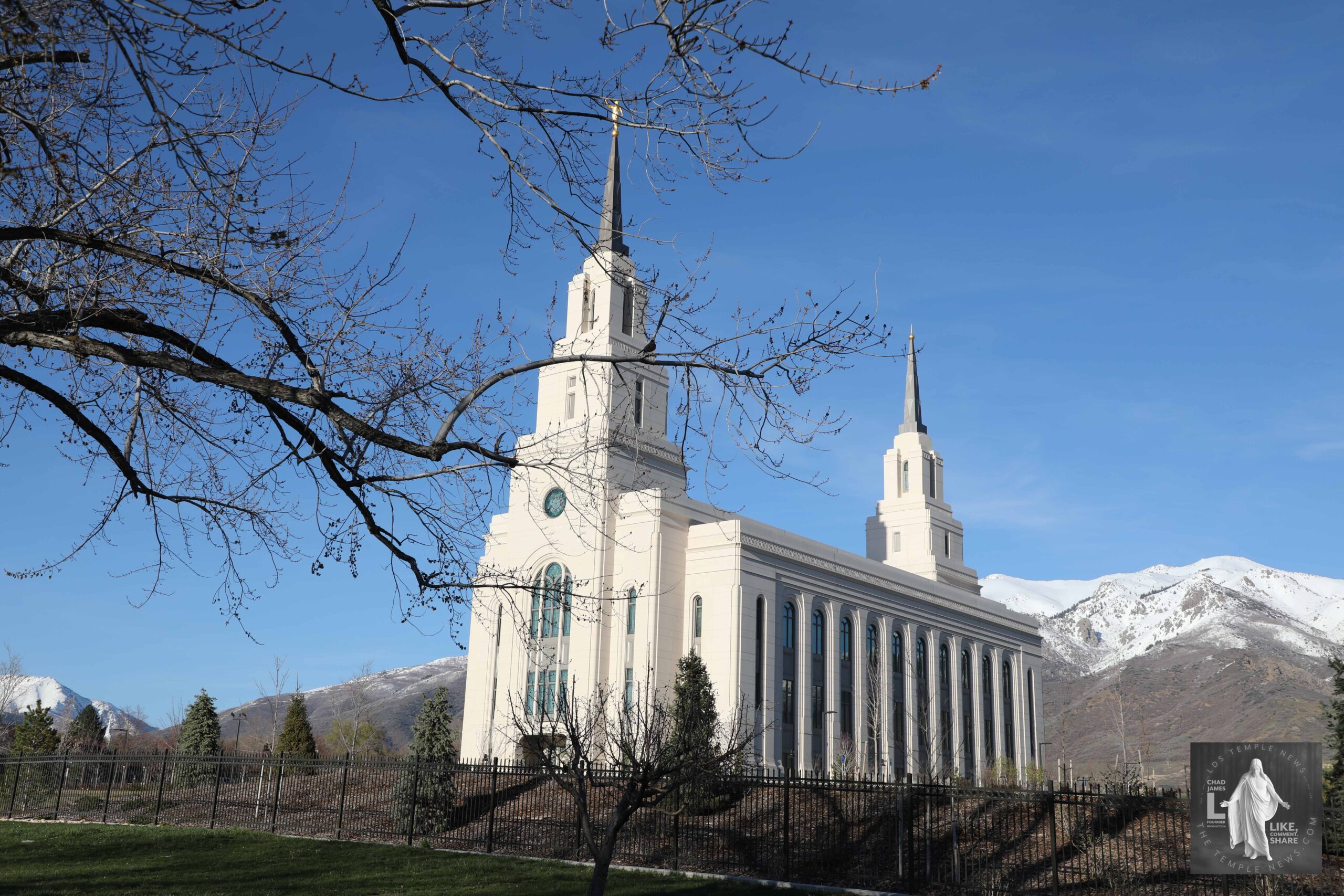 Layton Utah Temple A Royal View