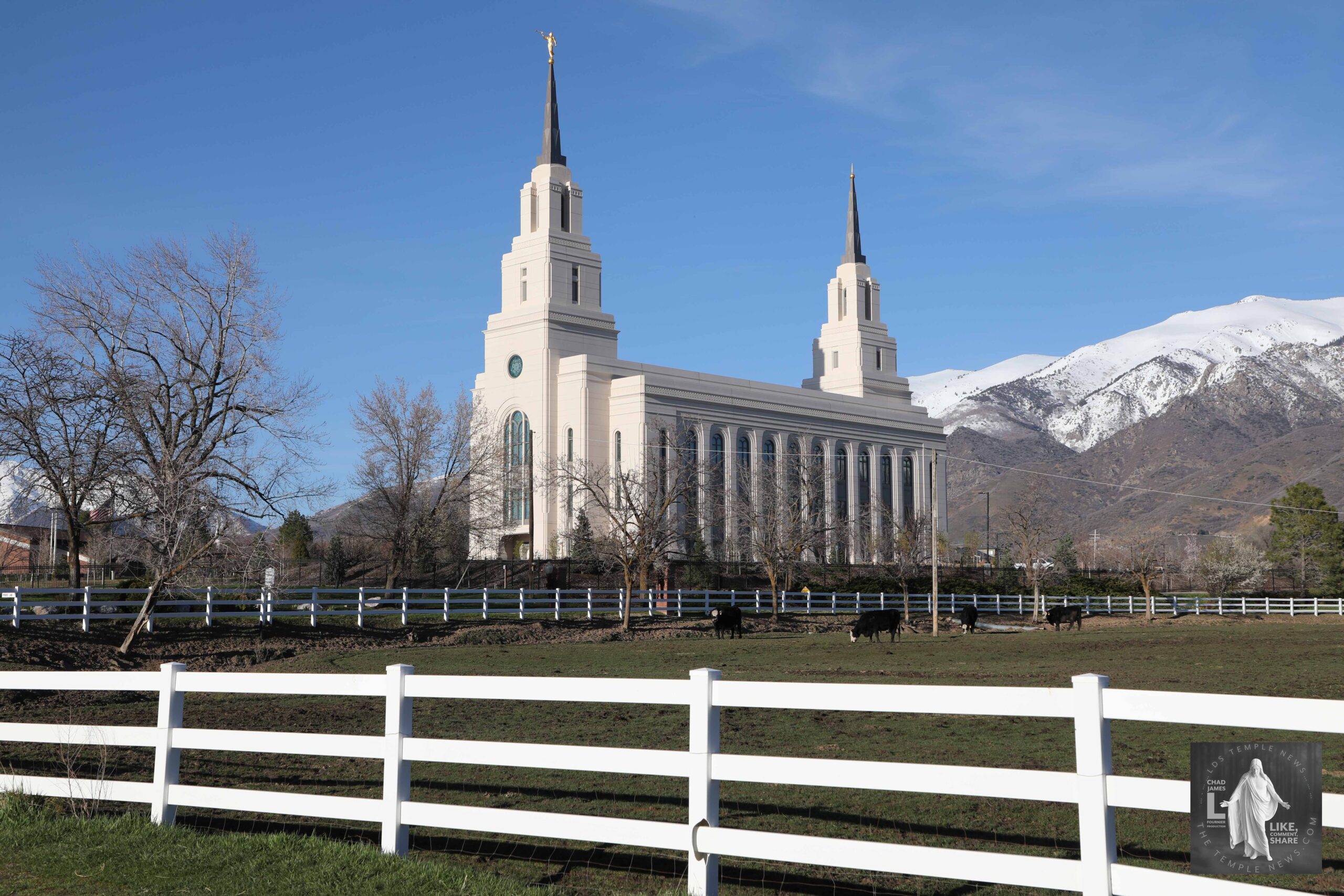 Layton Utah Temple Built with Precast Concrete Panels to Weather Earthquakes