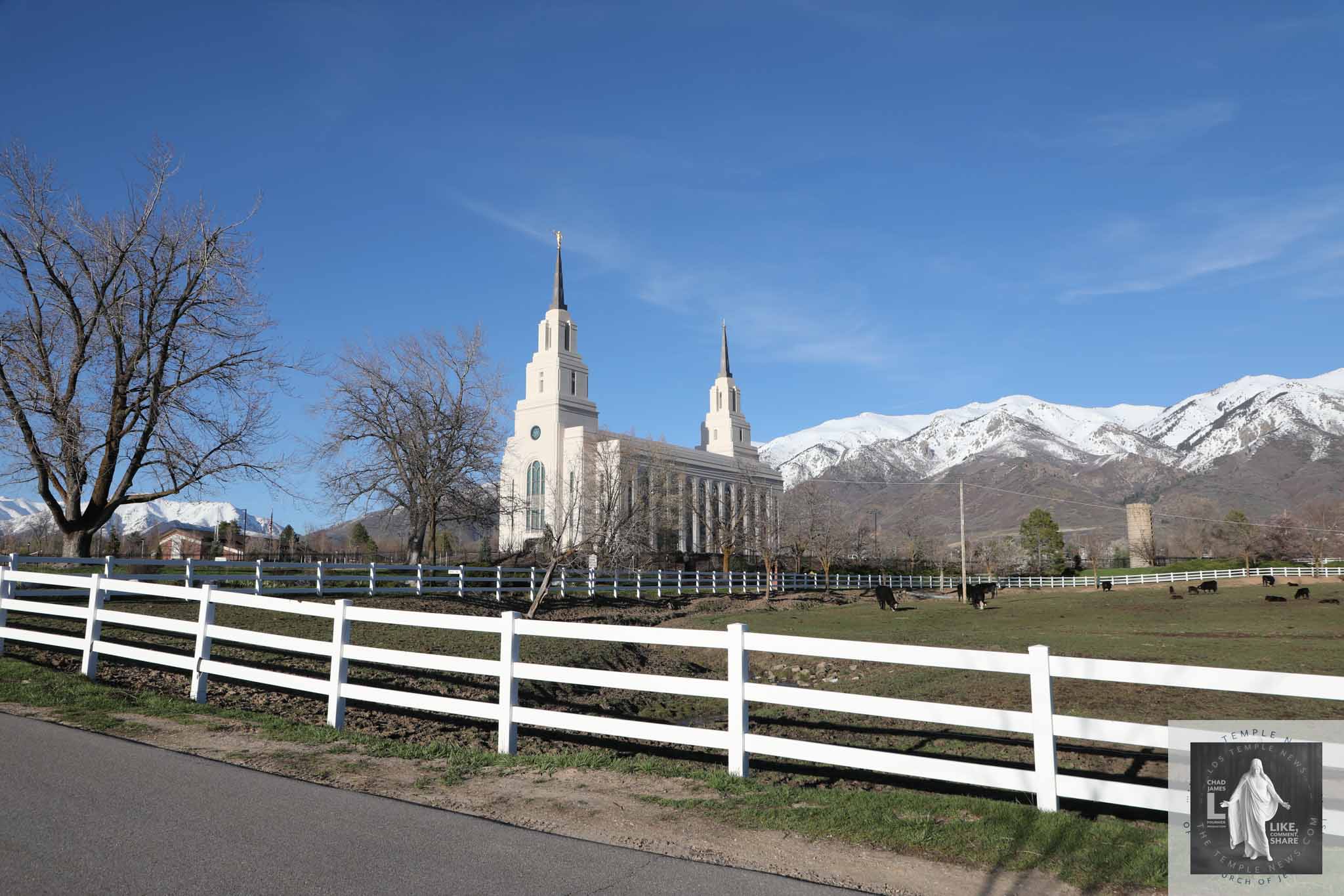 Layton Utah Temple opens to media, guests, public