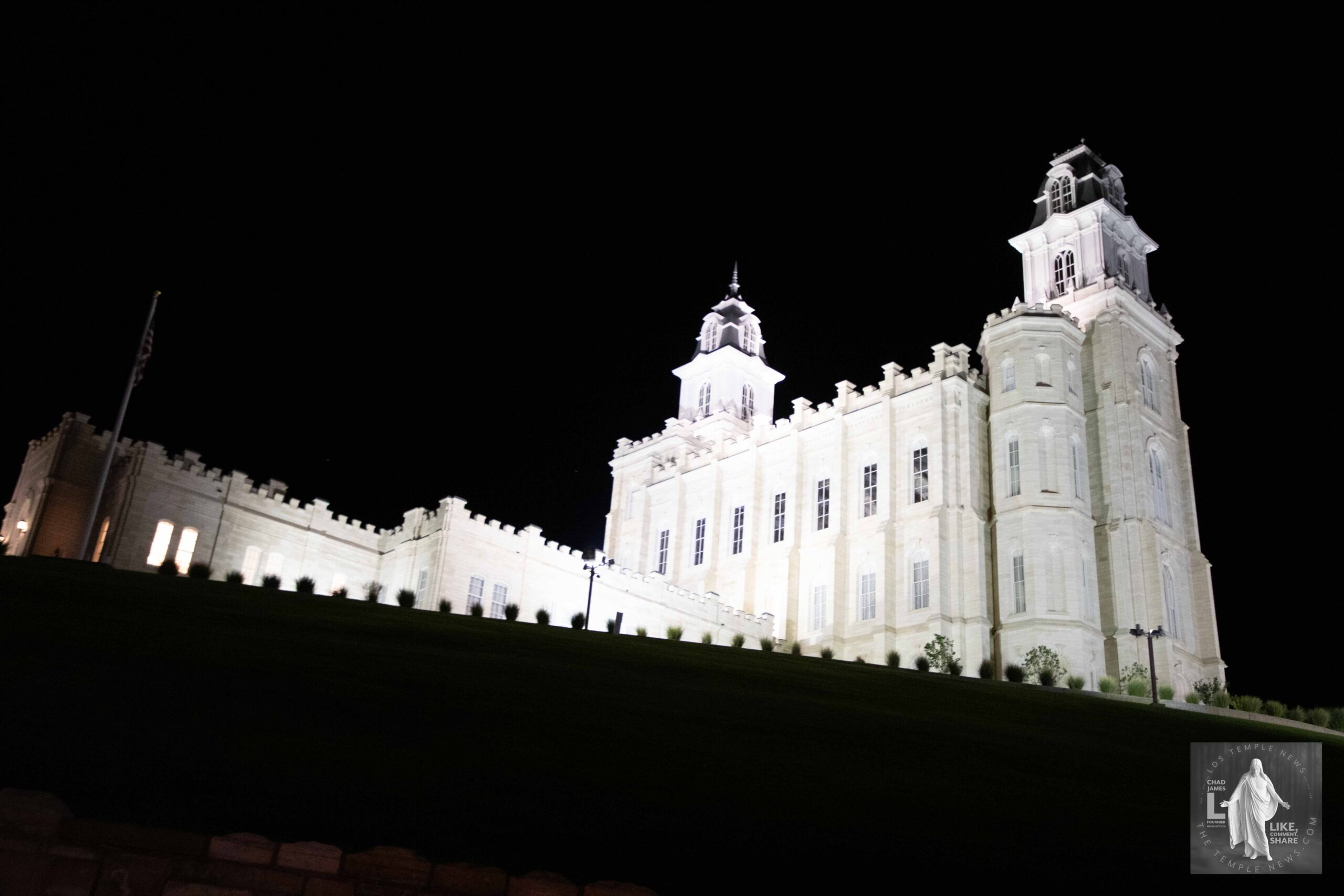 Manti Utah Temple Presented by LDS Temple News