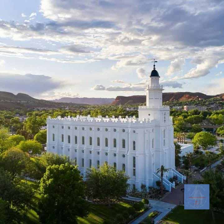 St. George Utah Temple Photography as reported by LDS Temple News