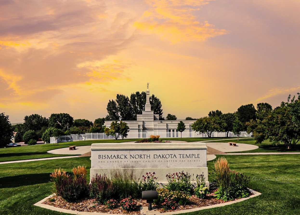 See the Bismark North Dakota Temple