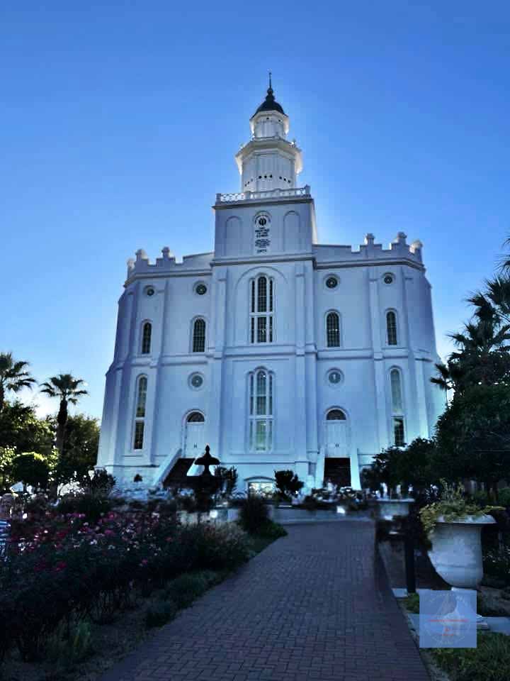 LDS Temple News reports on St. George Utah Temple Photograph