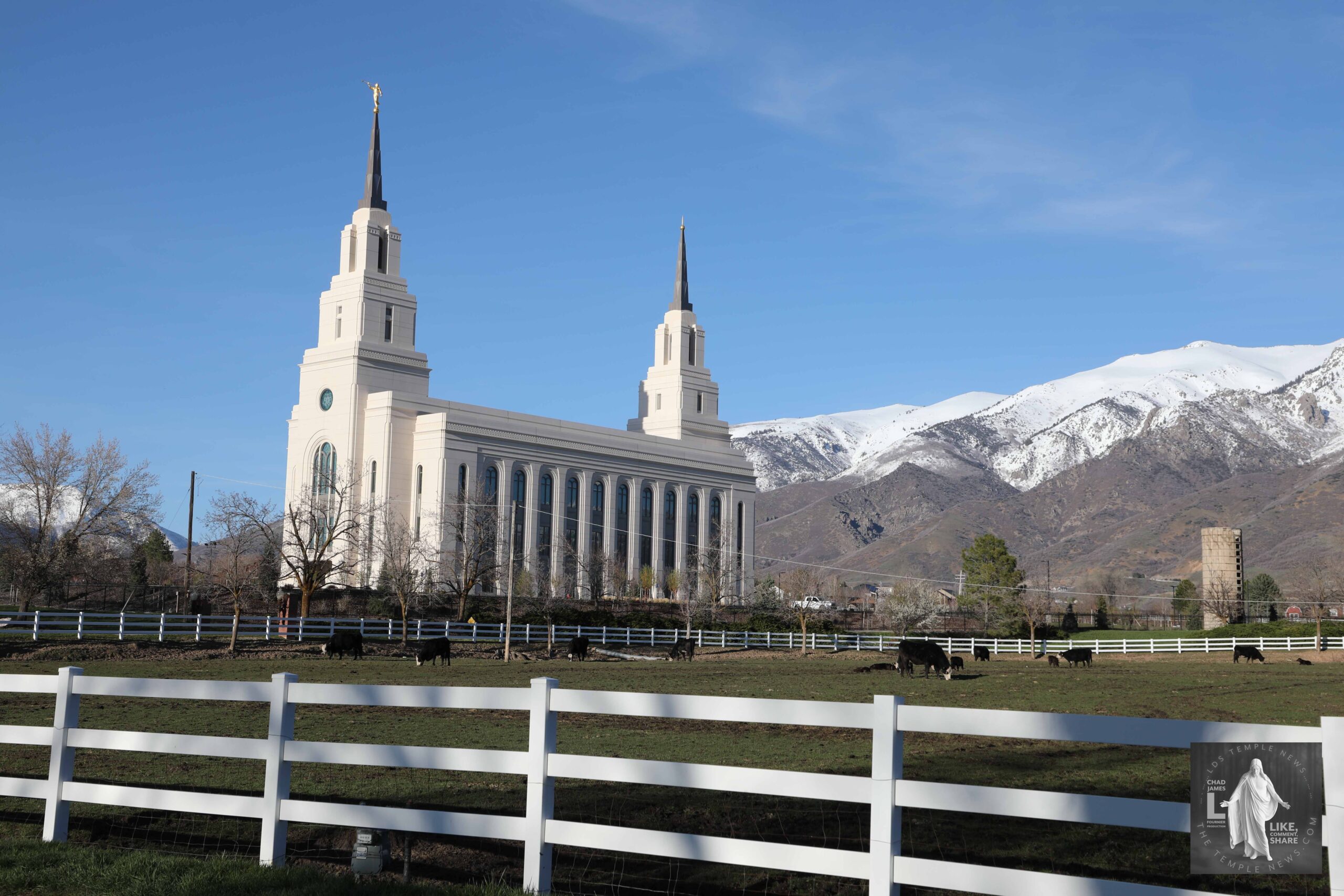 When visitors will be able to step foot inside the Layton LDS Temple
