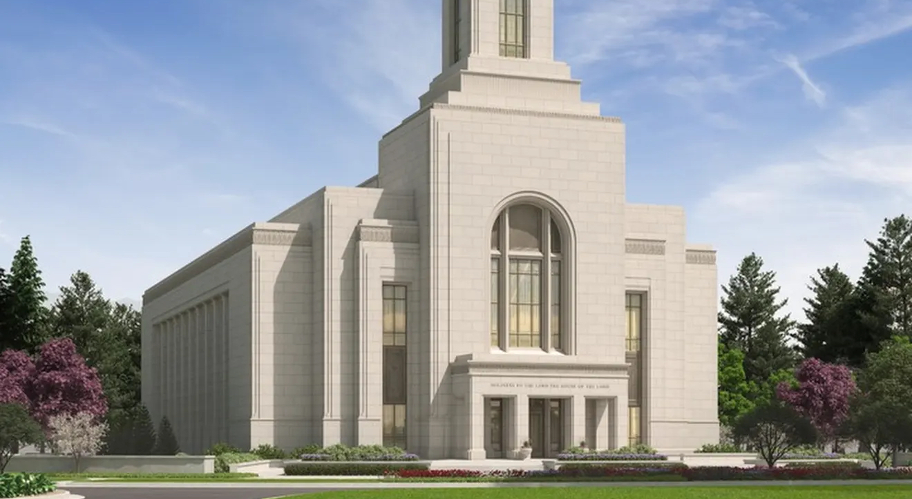 Burley Idaho Temple Rendering