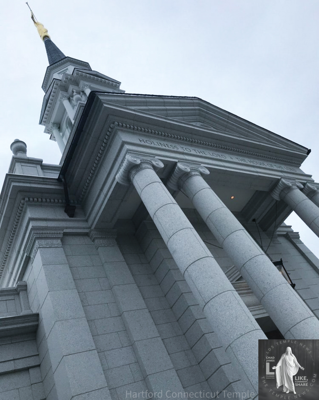 Hartford Connecticut Temple Photography by LDS Temple News