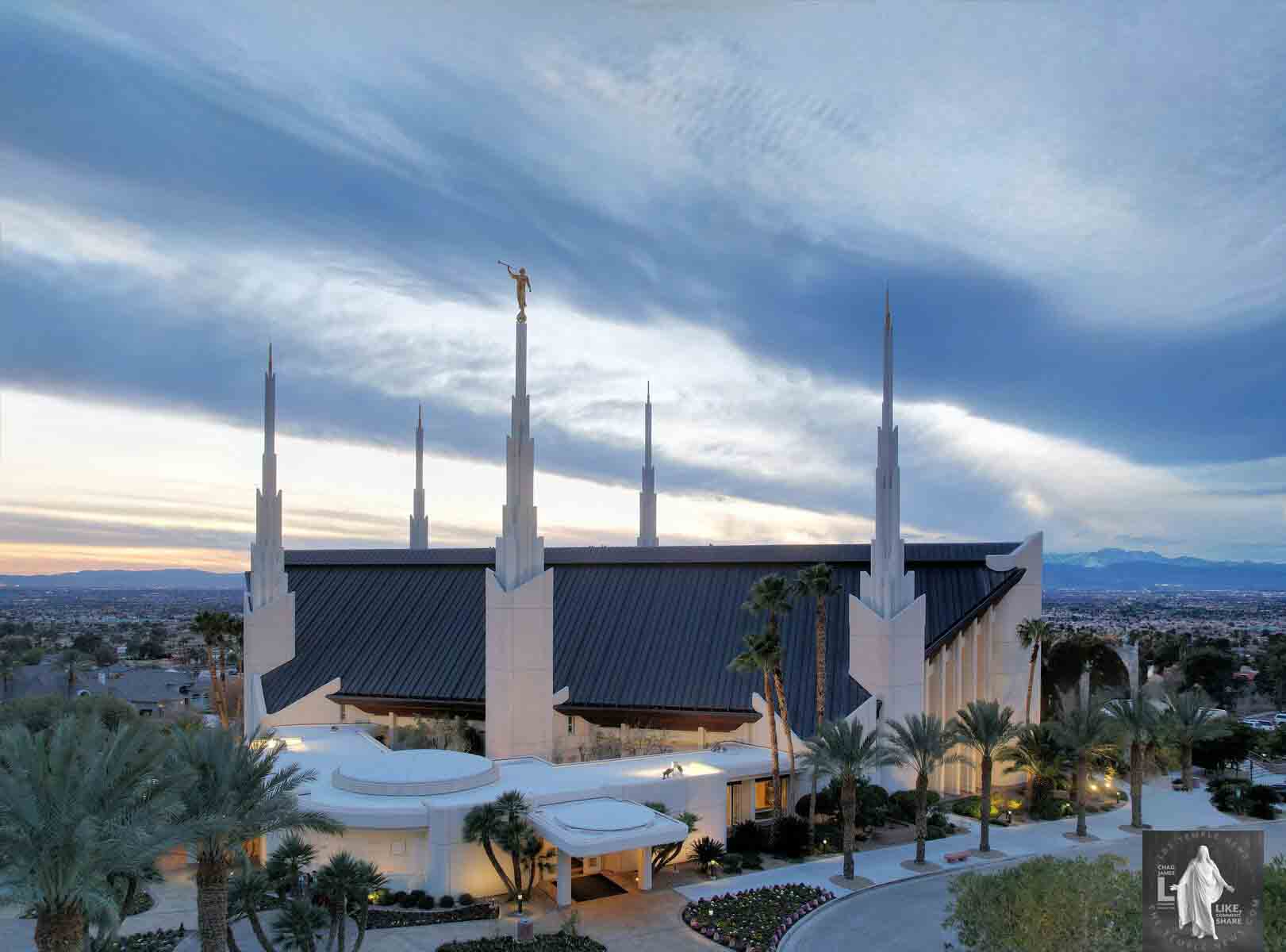House of the Lord Las Vegas Nevada Temple by LDS Temple News