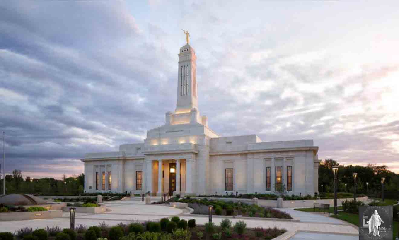 Indianapolis Indiana Temple an LDS Temple