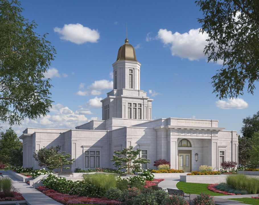 Knoxville Tennessee Temple Rendering