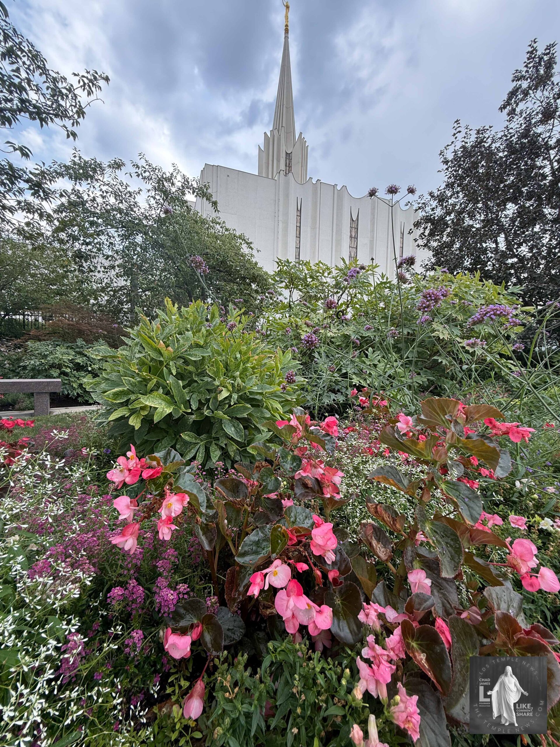LDS Temple News Presents Jordan River Utah Temple Photography