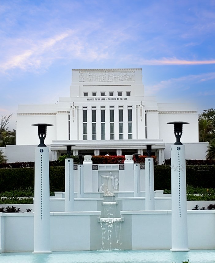 LDS Temple News Presents Laie Hawaii Temple Photography