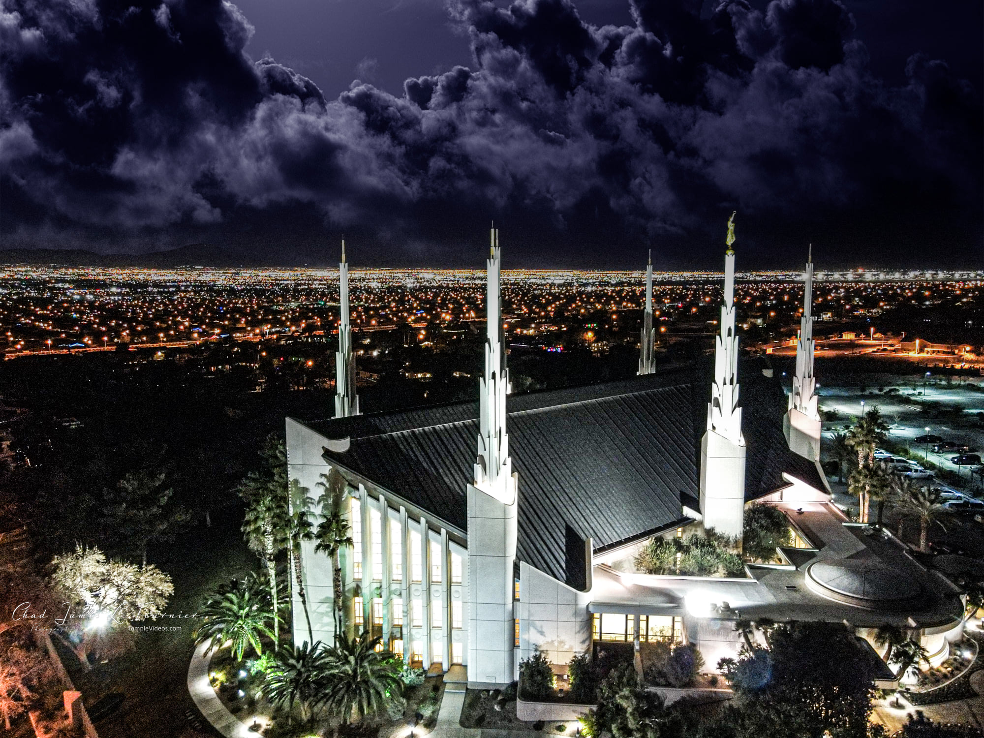 LDS Temple News Presents Las Vegas Nevada Temple Photography