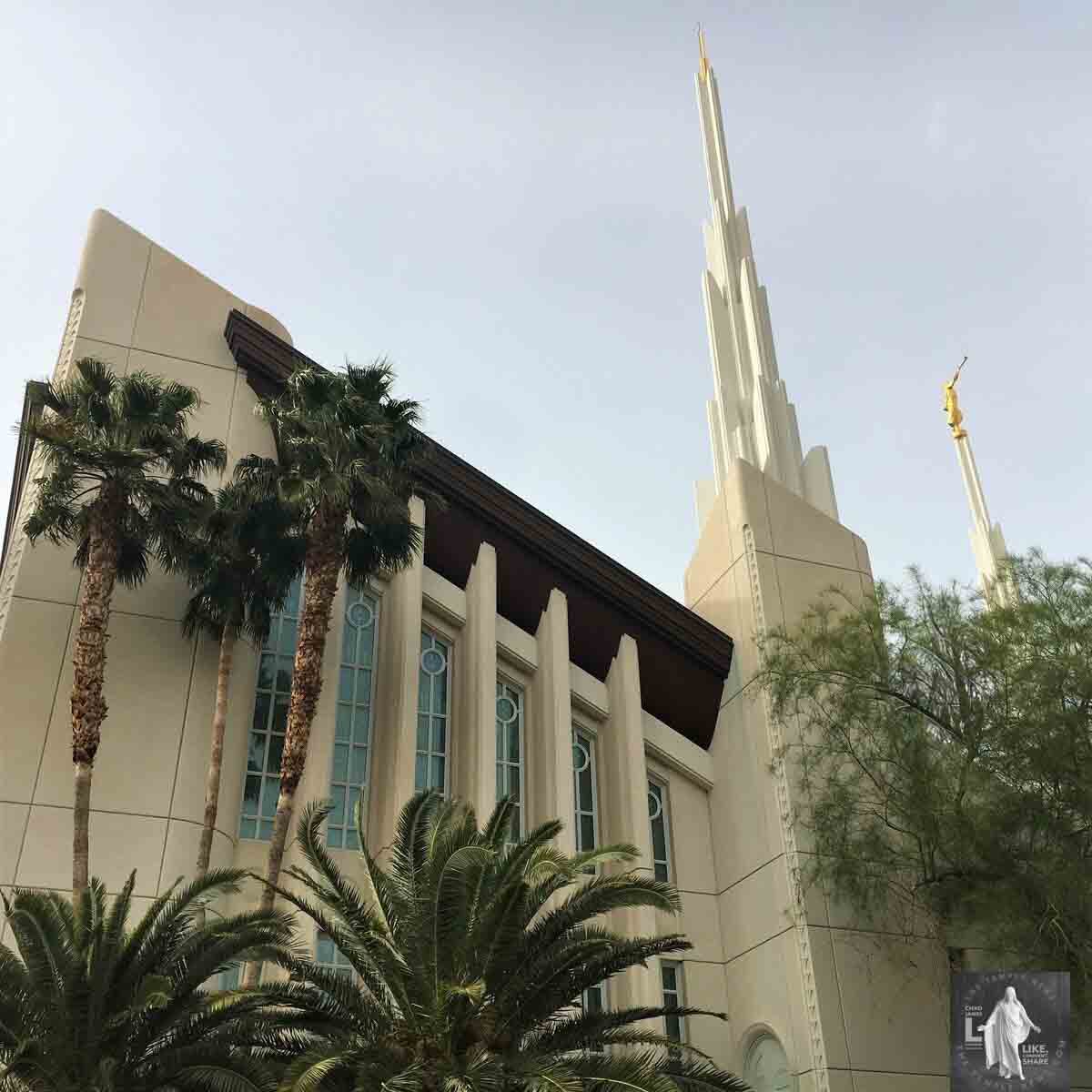 LDS Temple News Presents Las Vegas Nevada Temple a House of the Lord