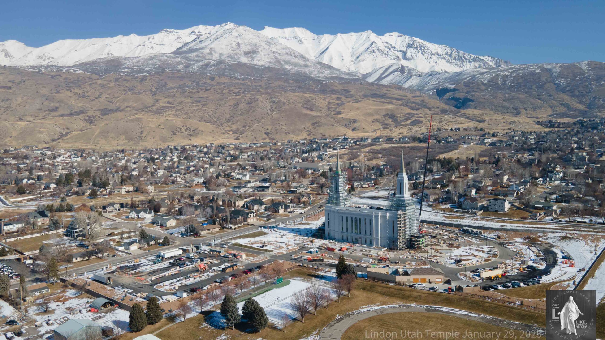 LDS Temple News Presents Lindon Utah Temple Photography
