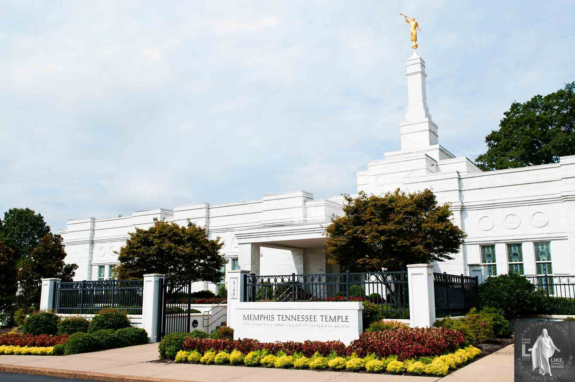 LDS Temple News Presents Memphis Tennessee Temple a House of the Lord