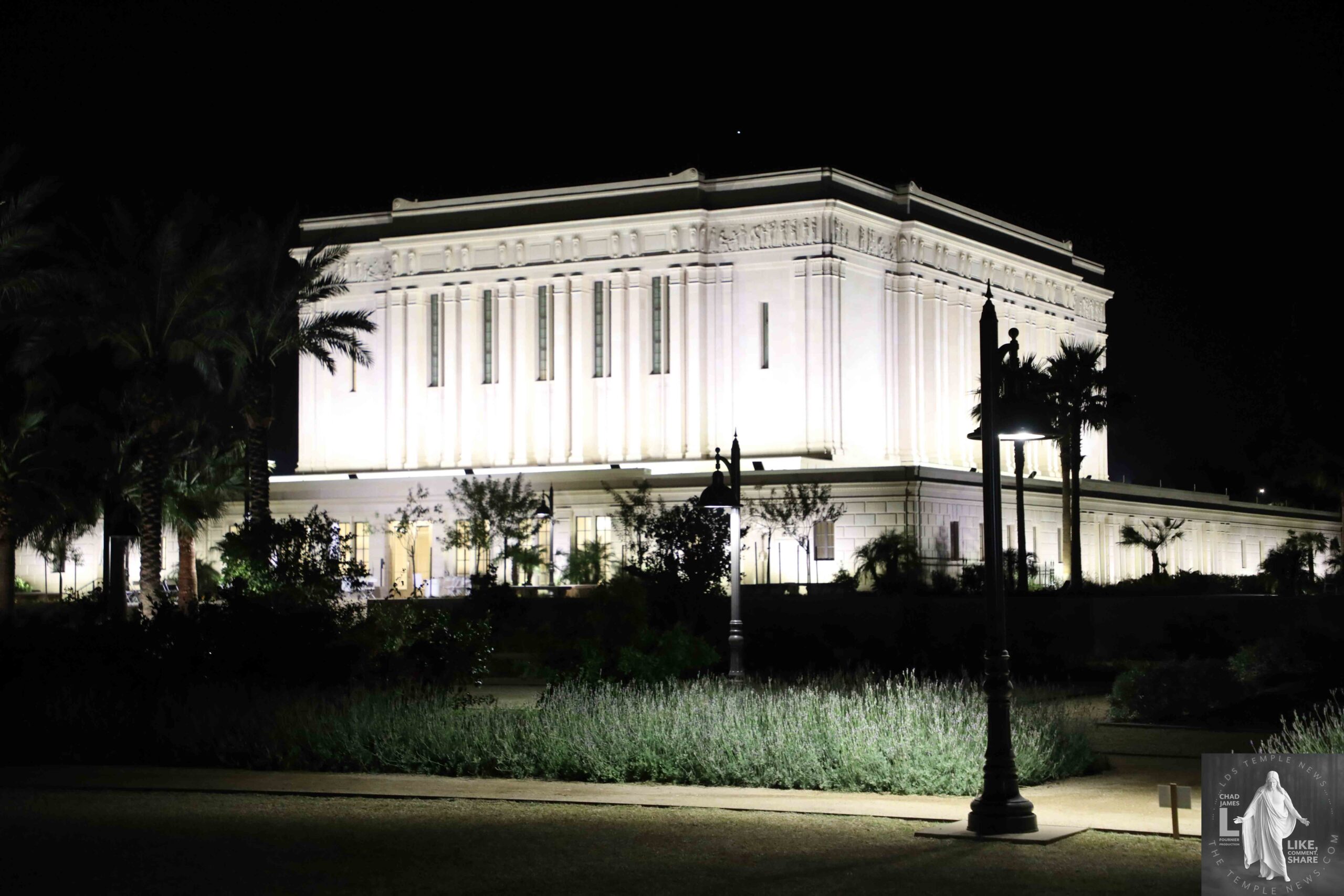 LDS Temple News Presents Mesa Arizona Temple Photography
