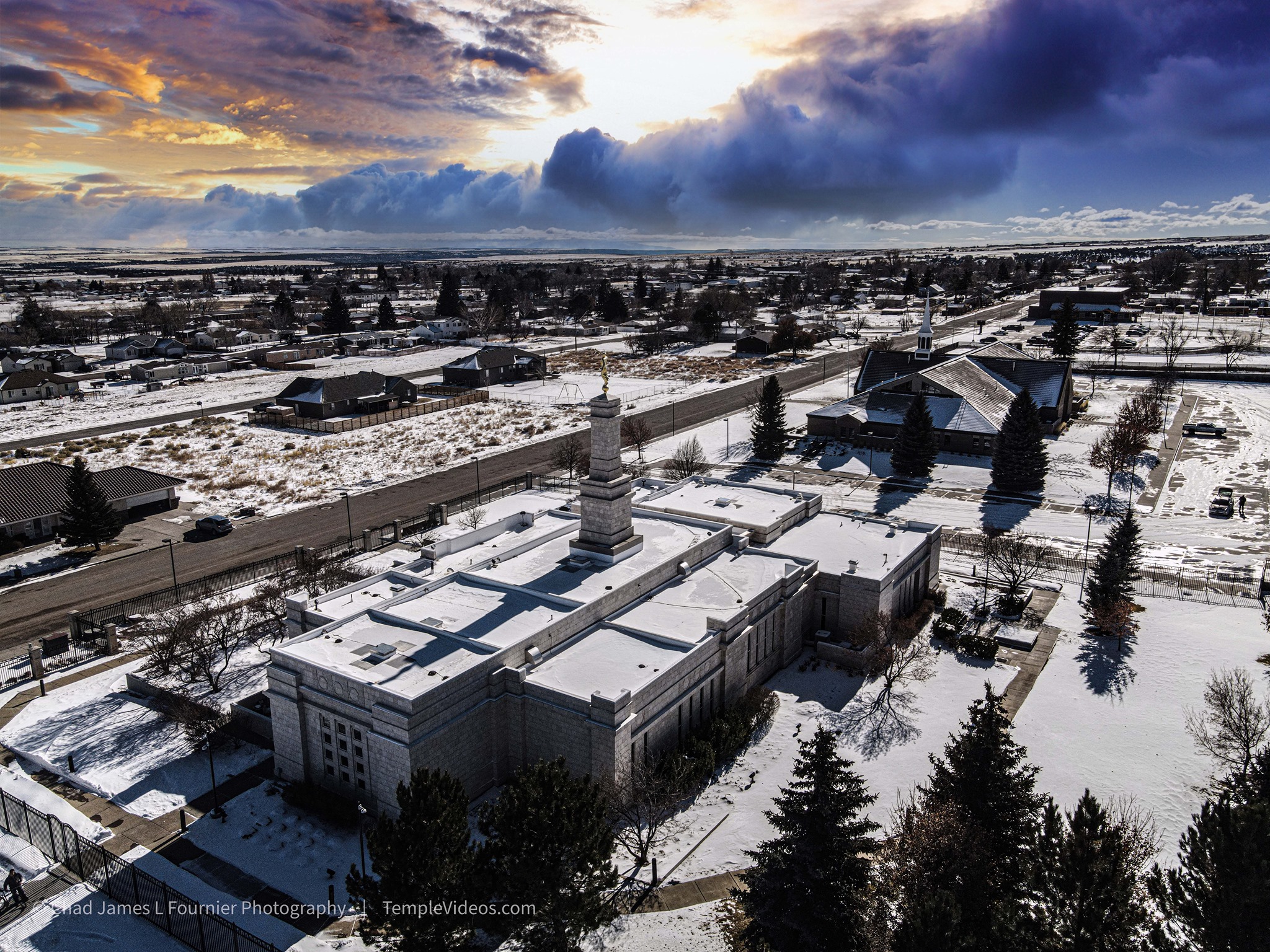 LDS Temple News Presents Monticello Utah Temple Photography