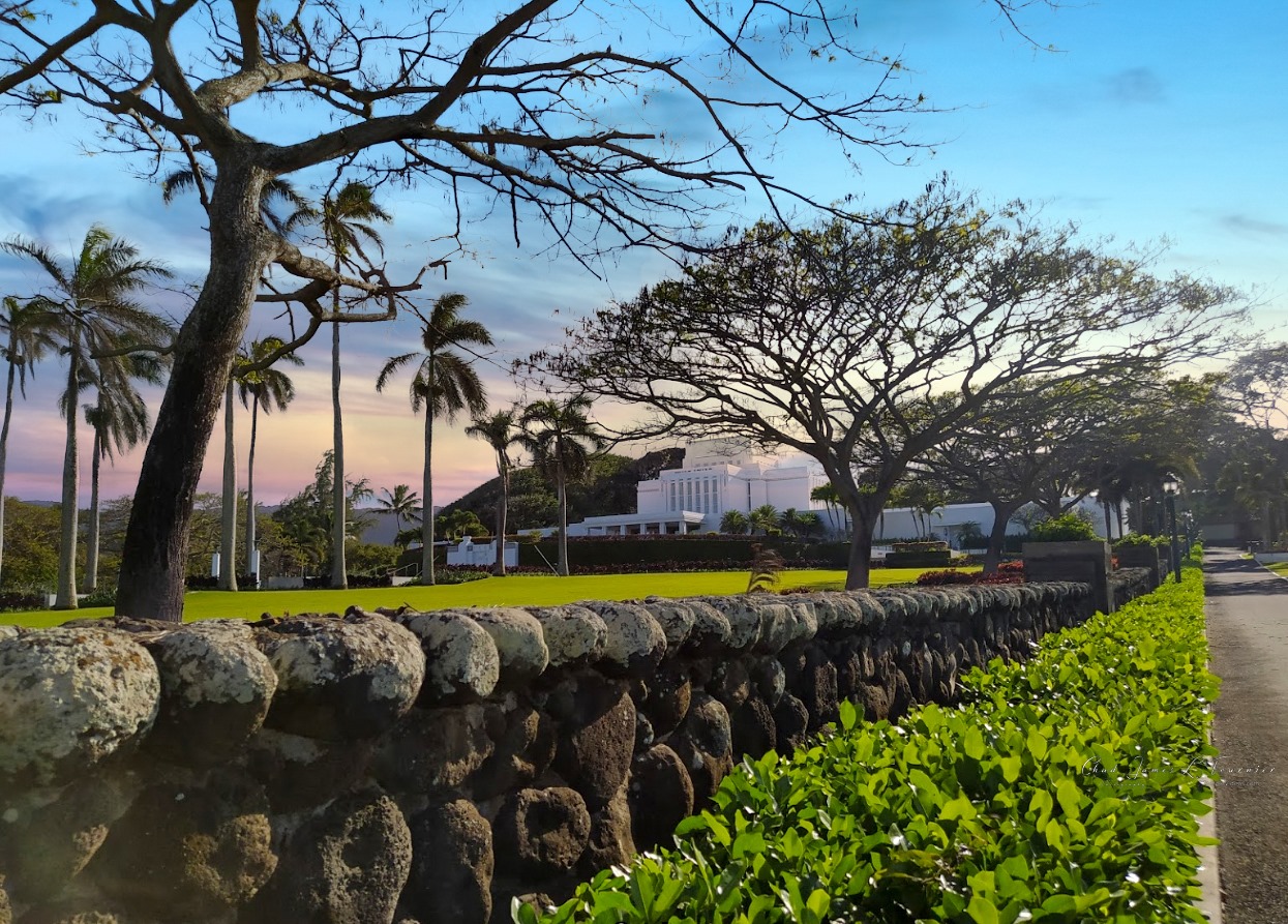 LDS Temple News Presents the House of the Lord Laie Hawaii Temple