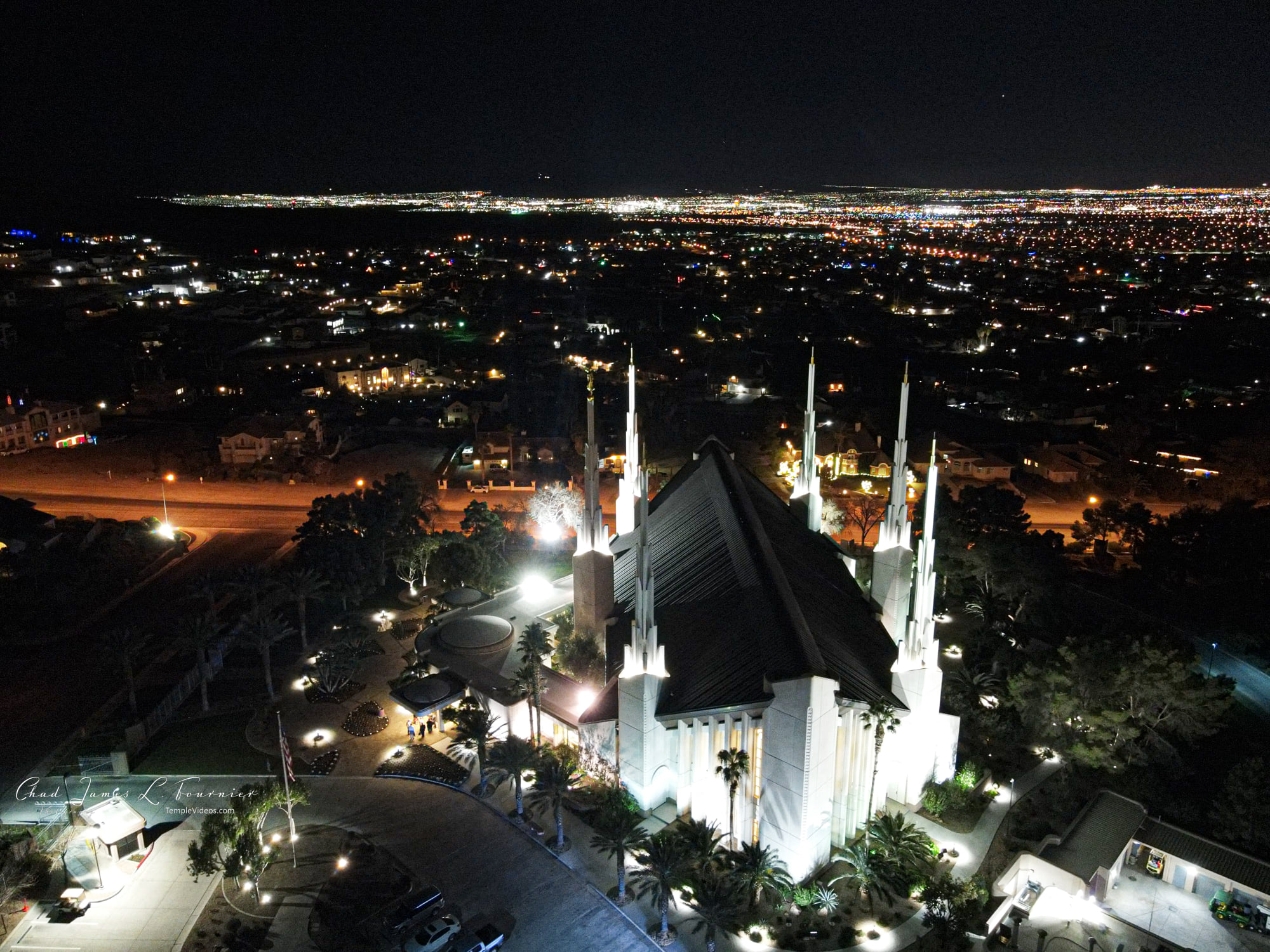 LDS Temple News Presents the House of the Lord Las Vegas Nevada Temple
