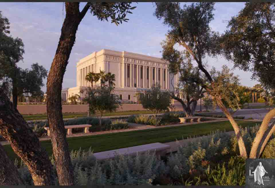 LDS Temple News Presents the House of the Lord Mesa Arizona Temple