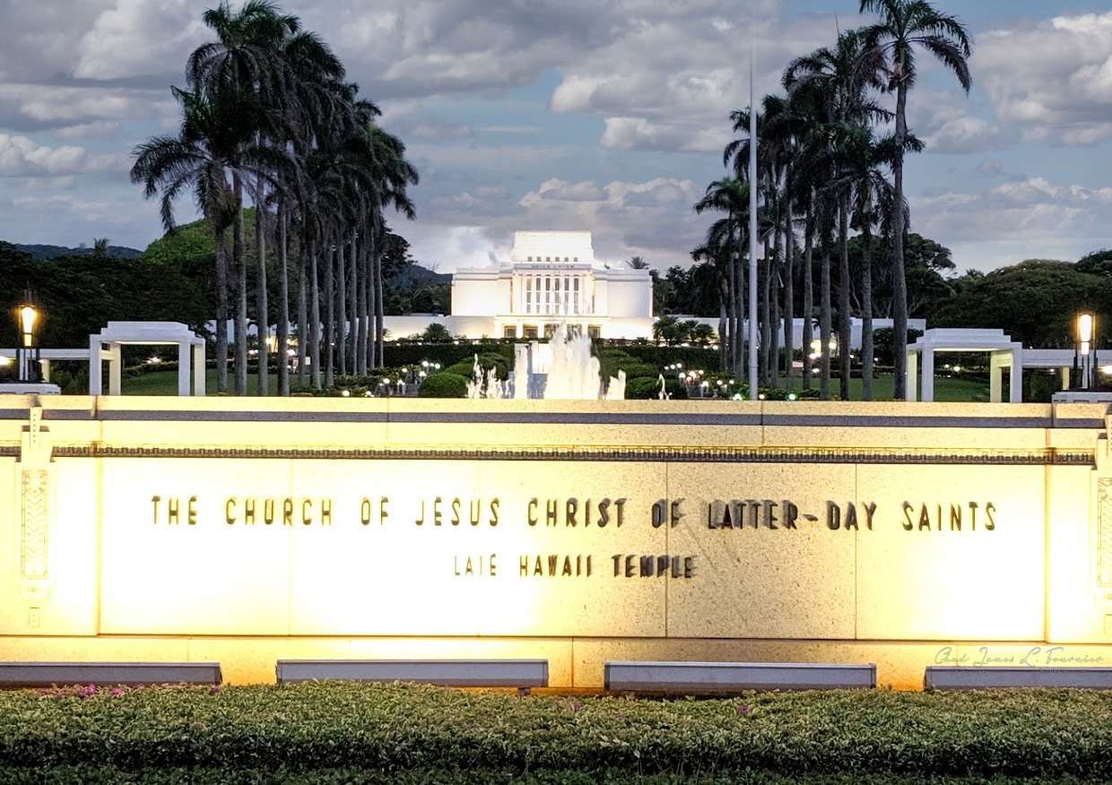 LDS Temple News Presents the Laie Hawaii Temple House of the Lord Holiness to the Lord