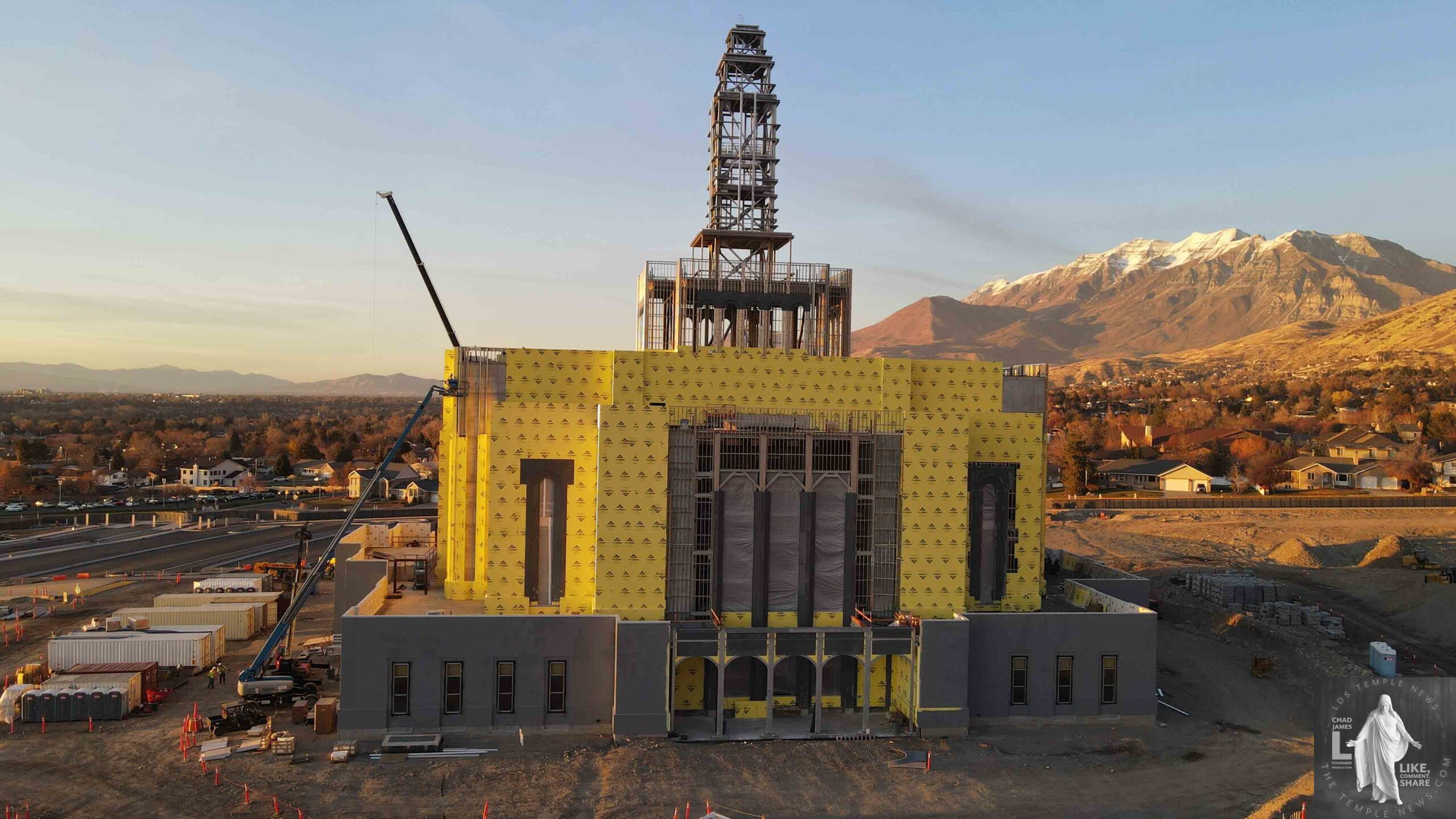 LDS Temple News Presents the Provo Utah Rock Temple House of the Lord Holiness to the Lord