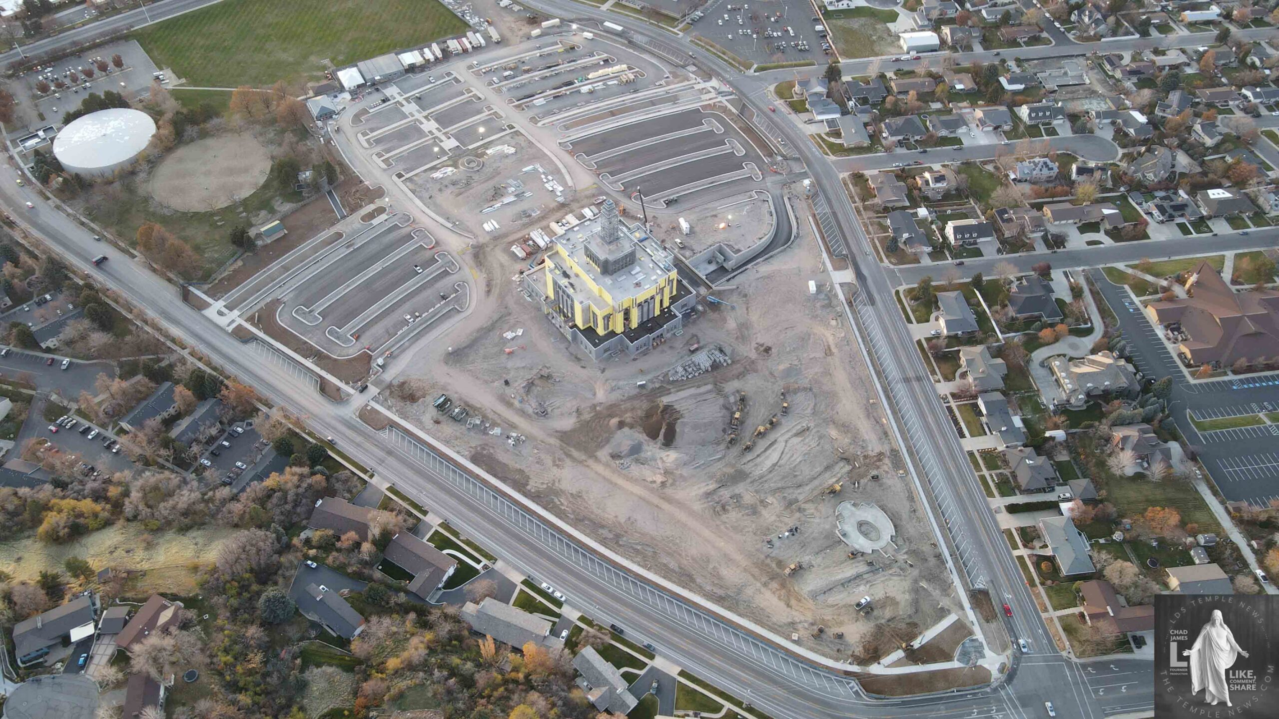 LDS Temple News Presents the Provo Utah Rock Temple