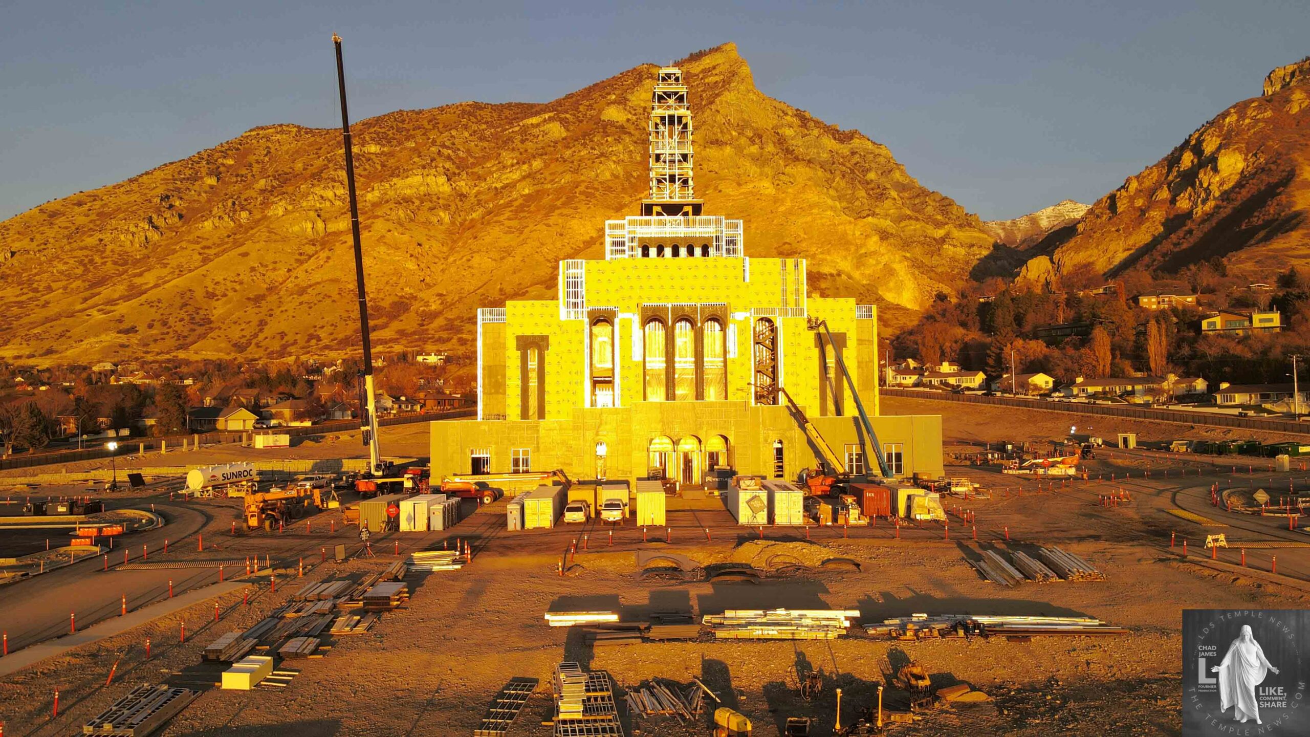 LDS Temple News Provo Utah Rock Temple